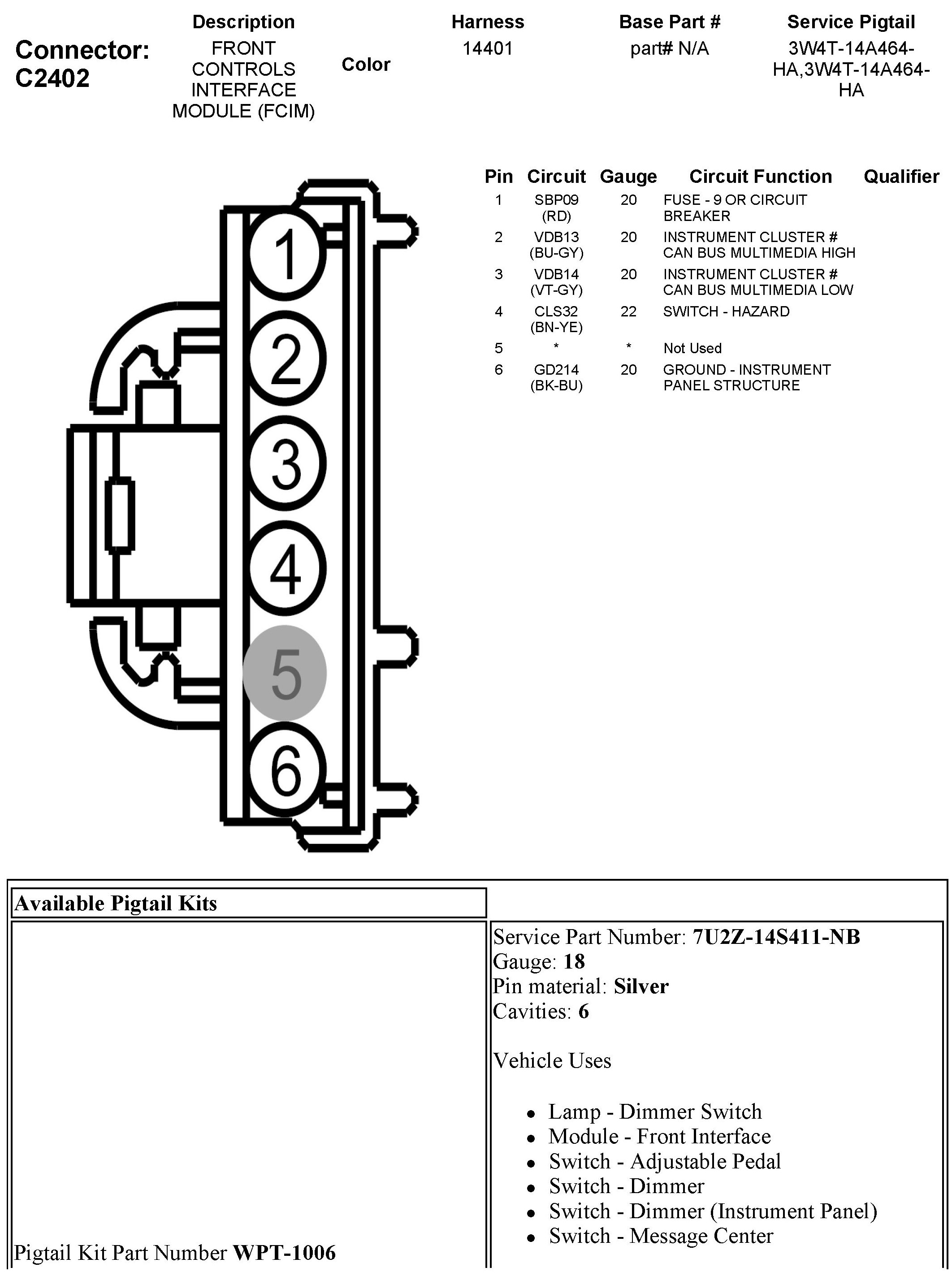 Factory service manual diagram