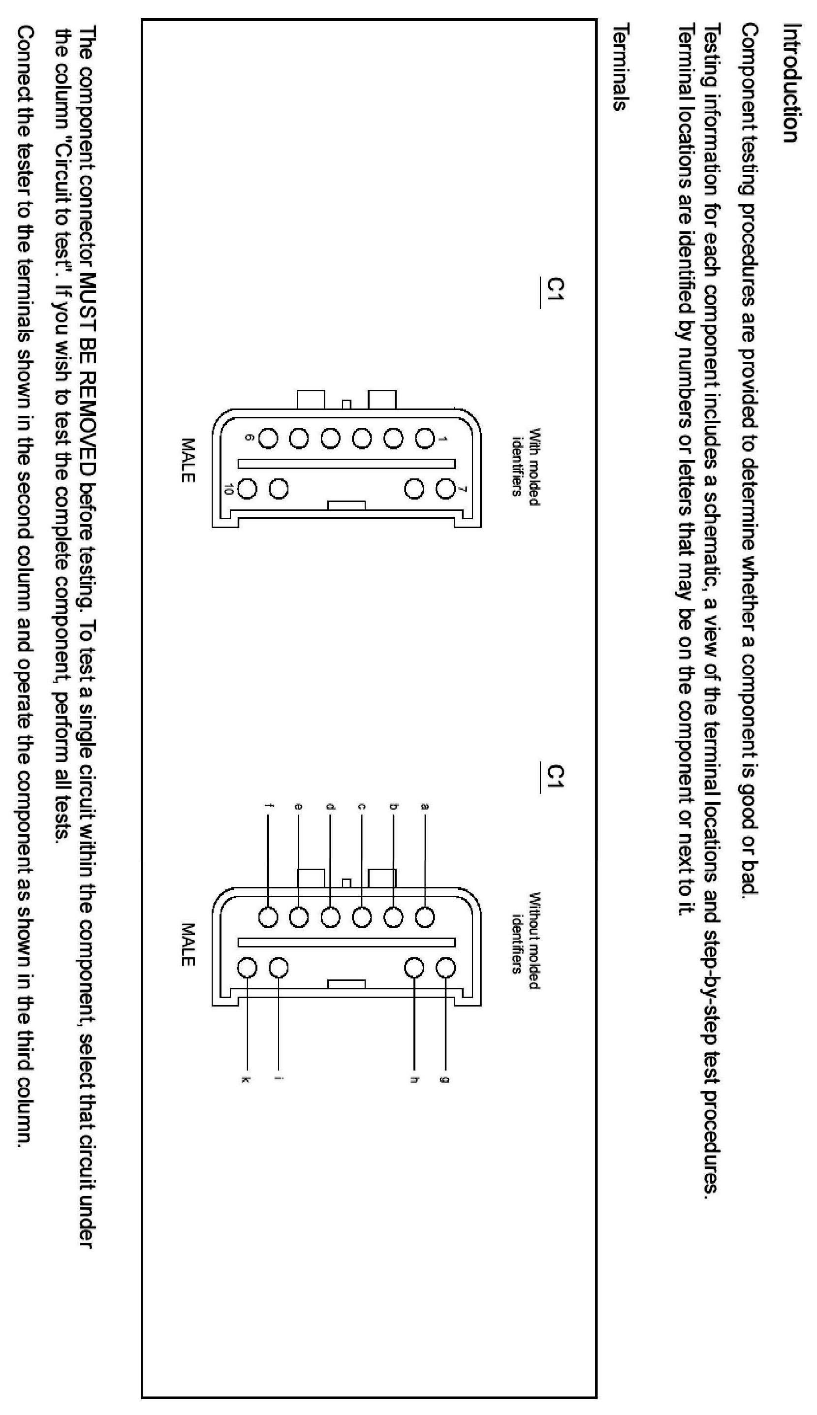 Factory service manual diagram