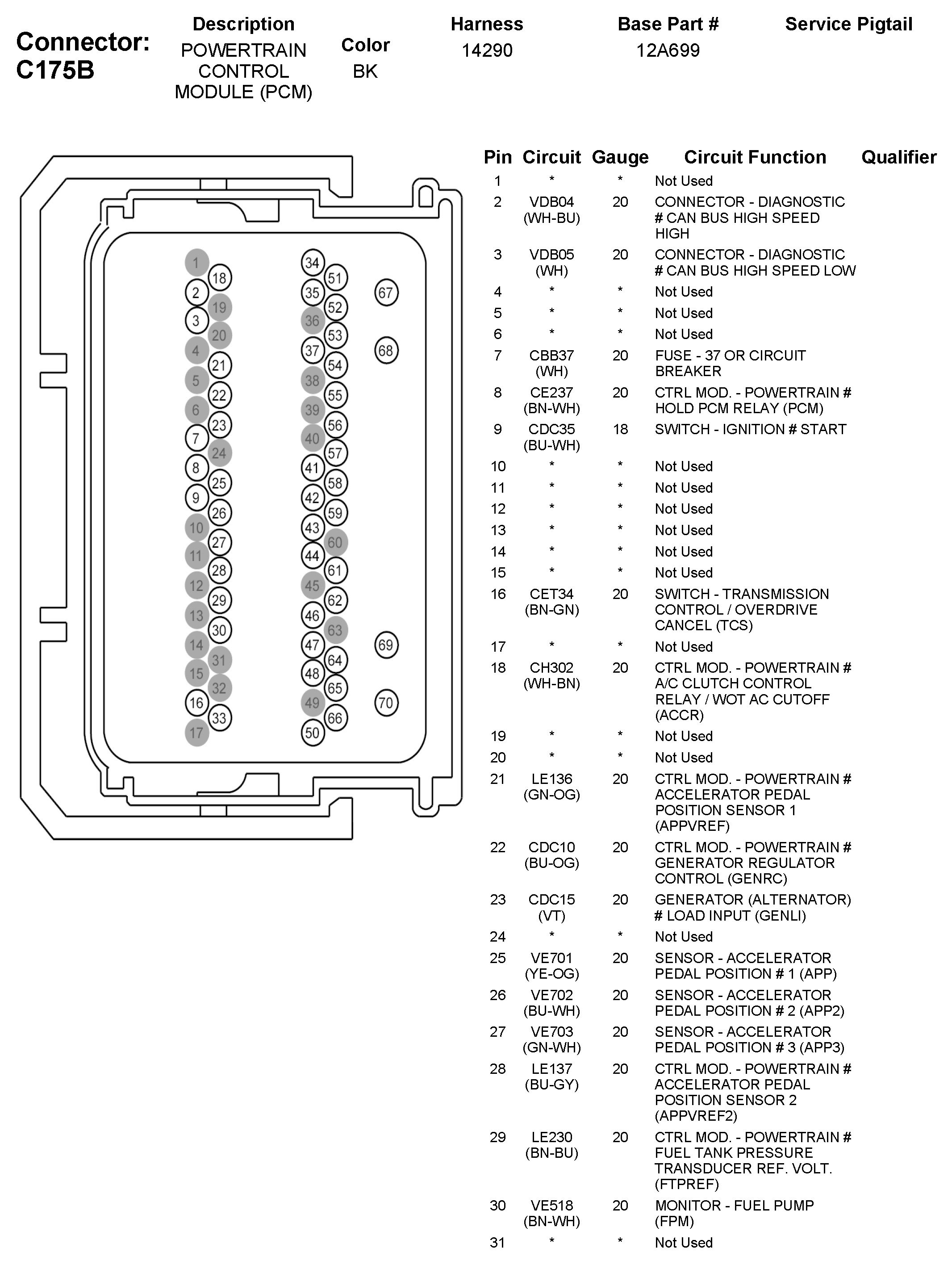 Factory service manual diagram
