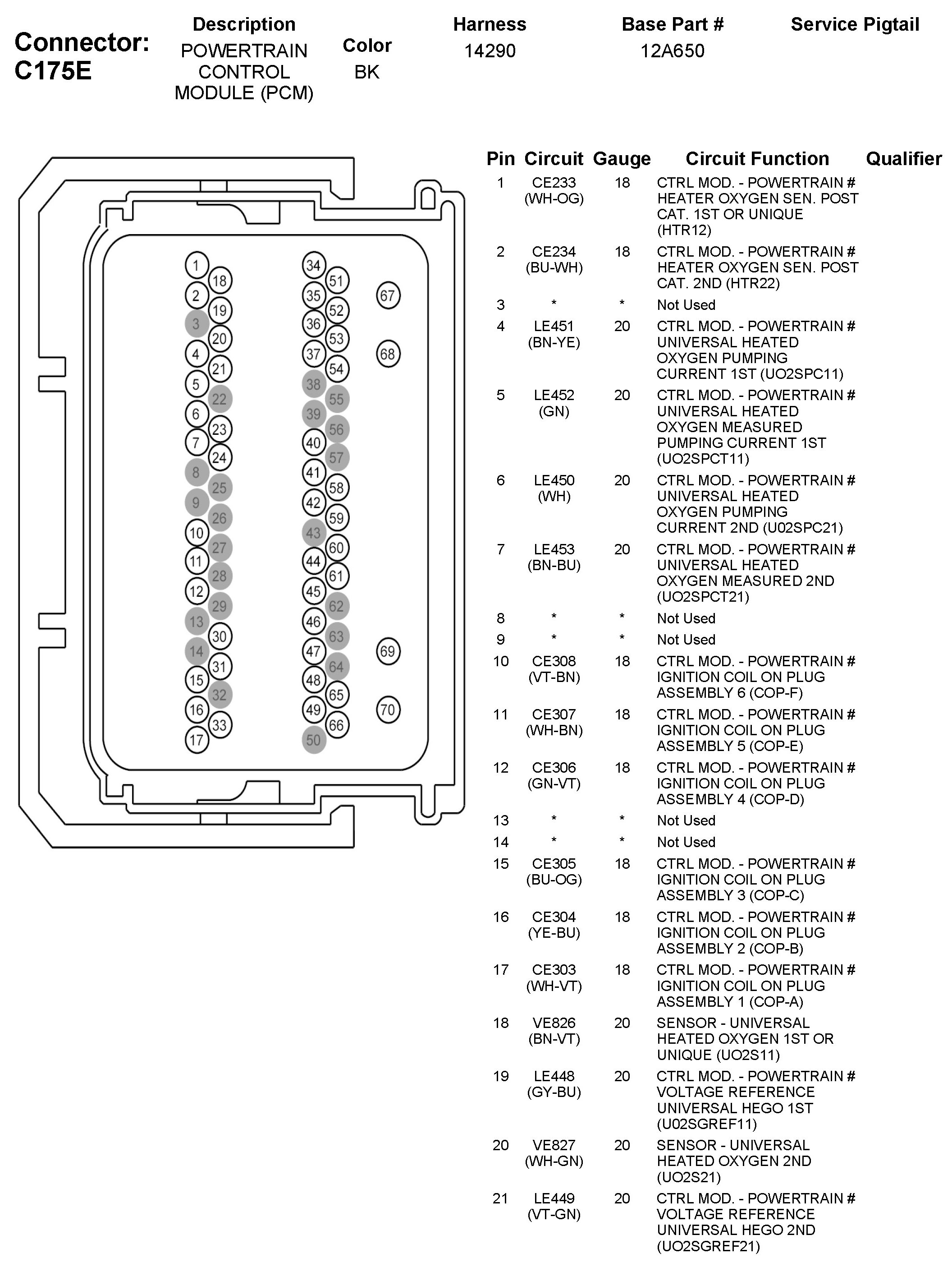 Factory service manual diagram