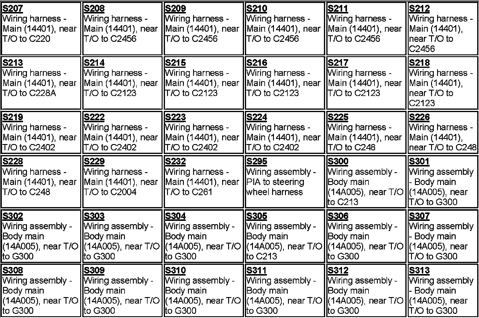 Factory service manual diagram
