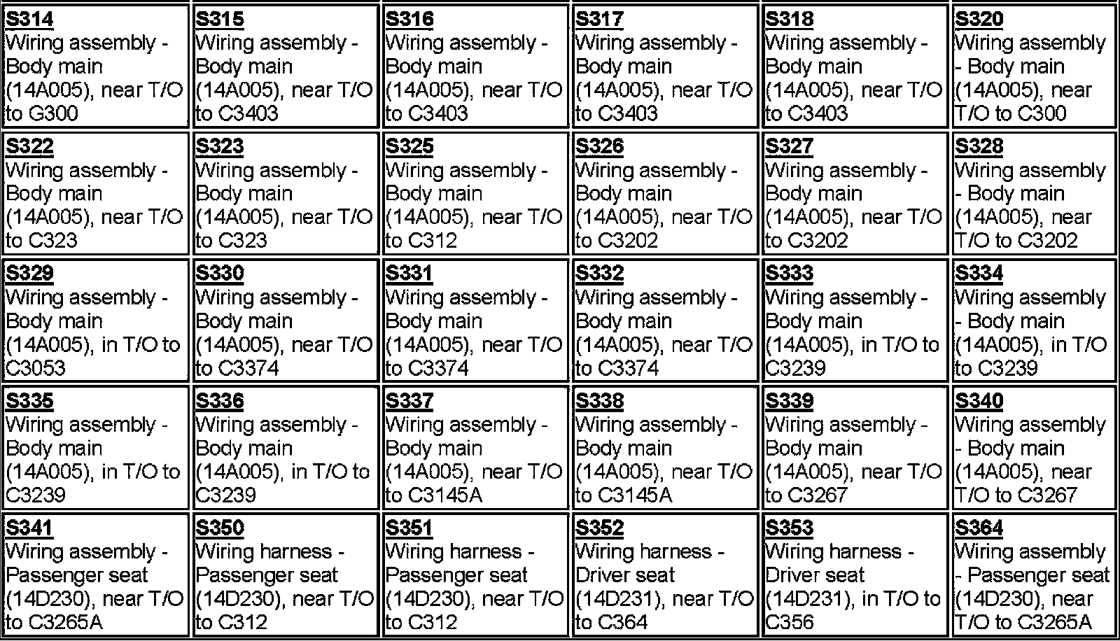 Factory service manual diagram