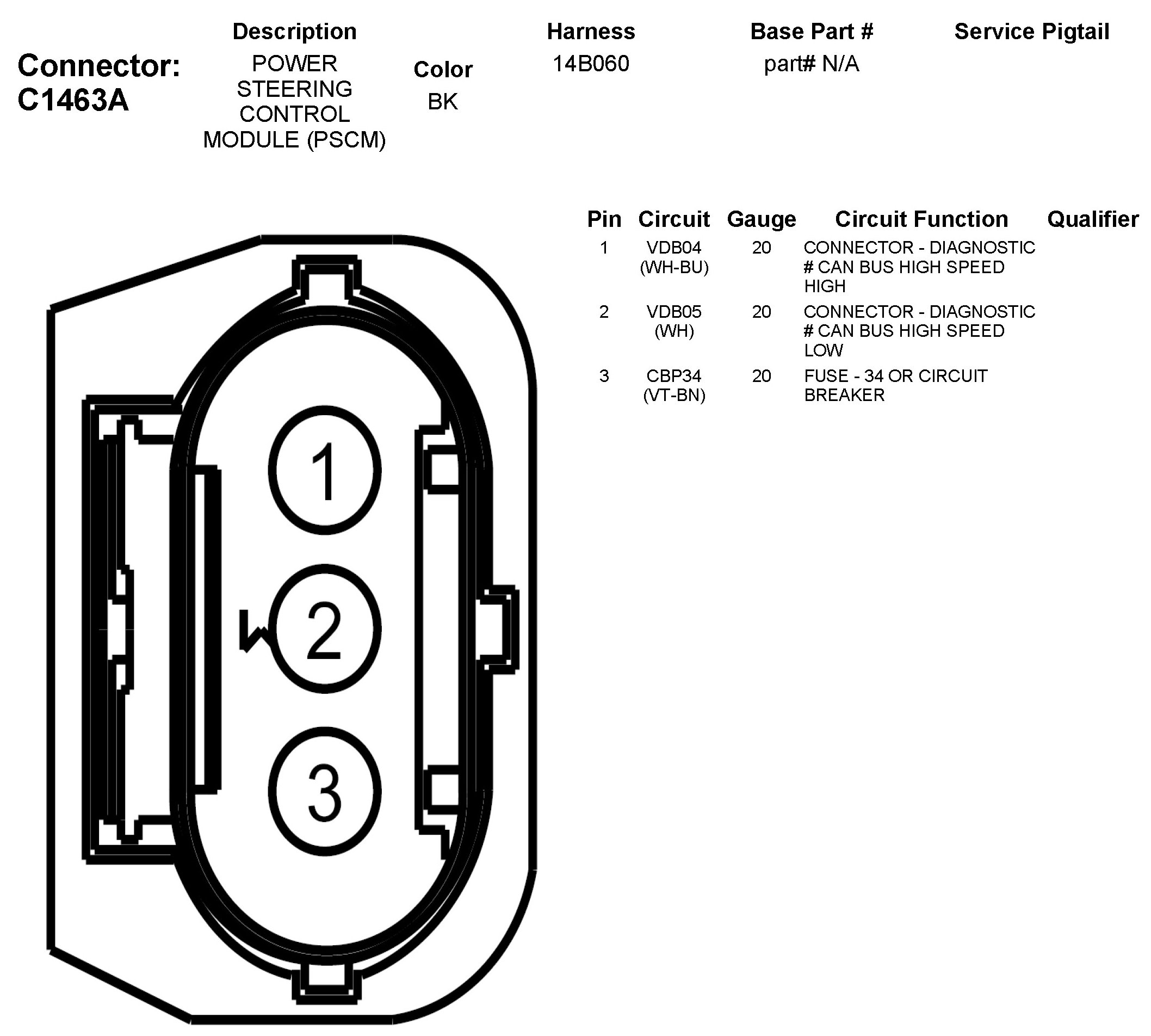 Factory service manual diagram