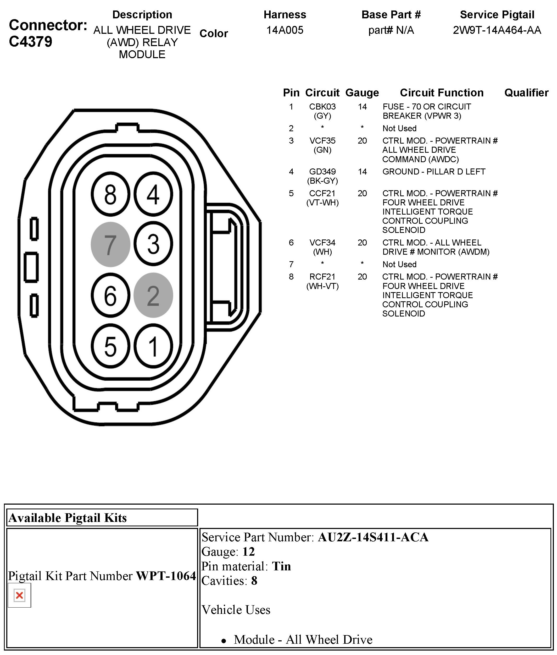 Factory service manual diagram