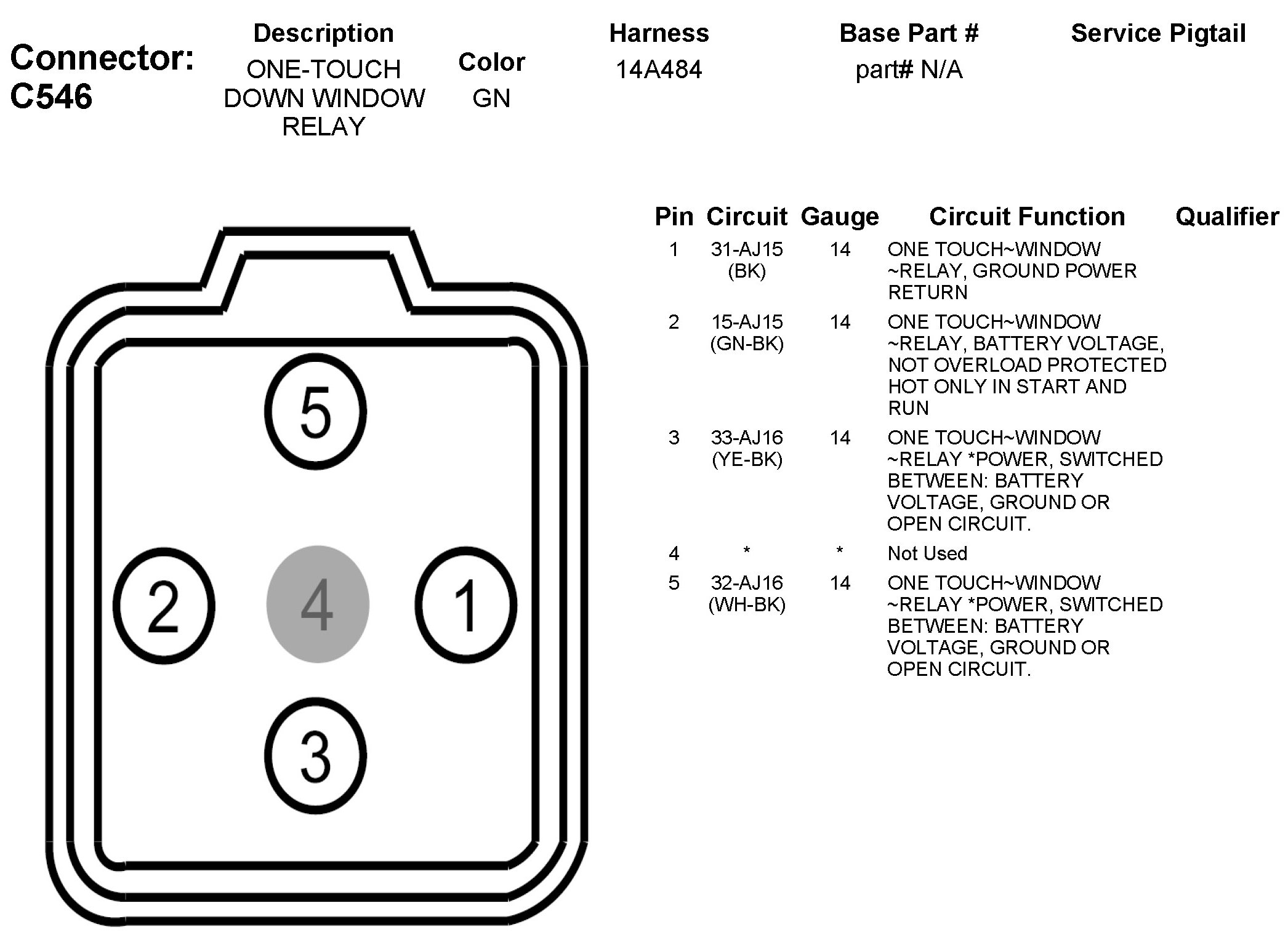 Factory service manual diagram