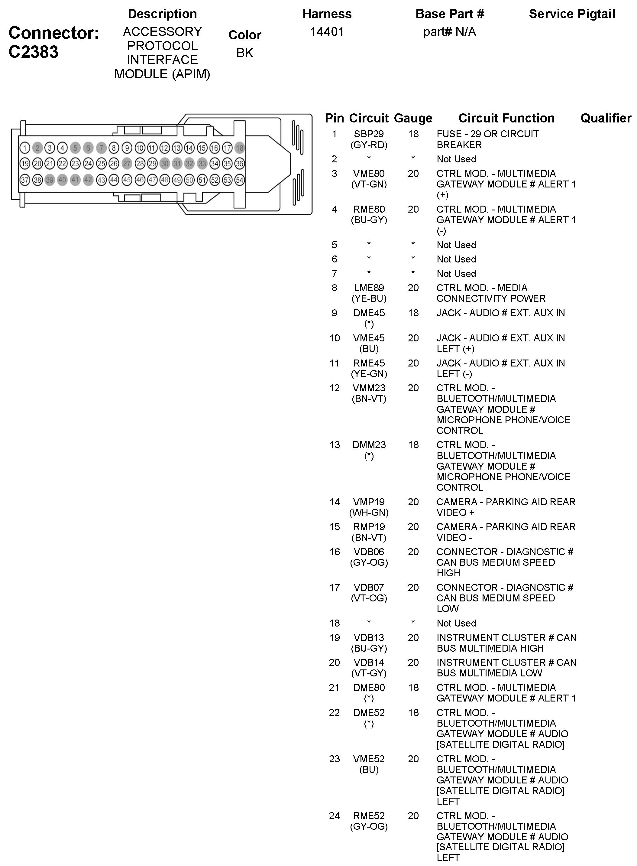 Factory service manual diagram
