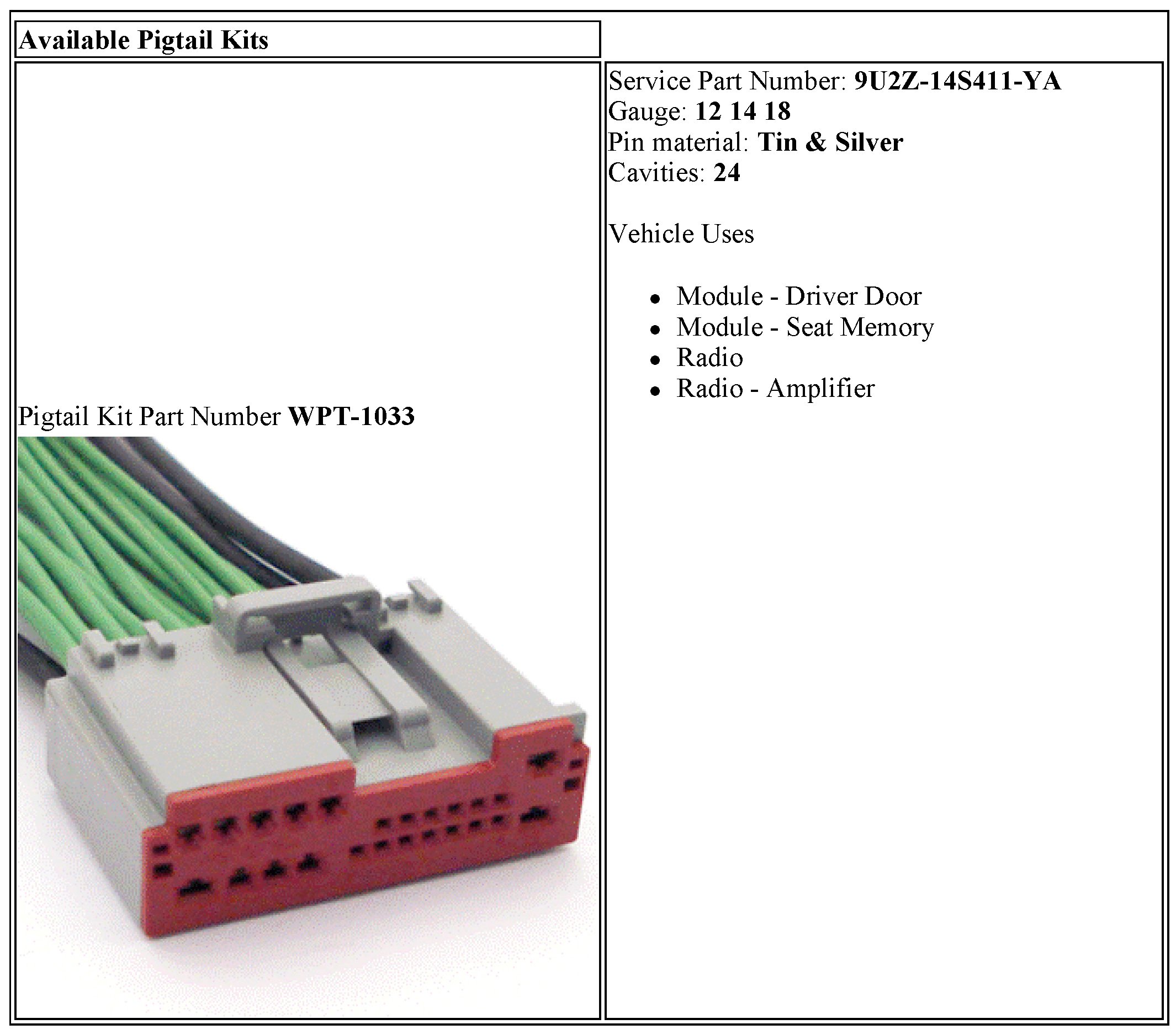 Factory service manual diagram