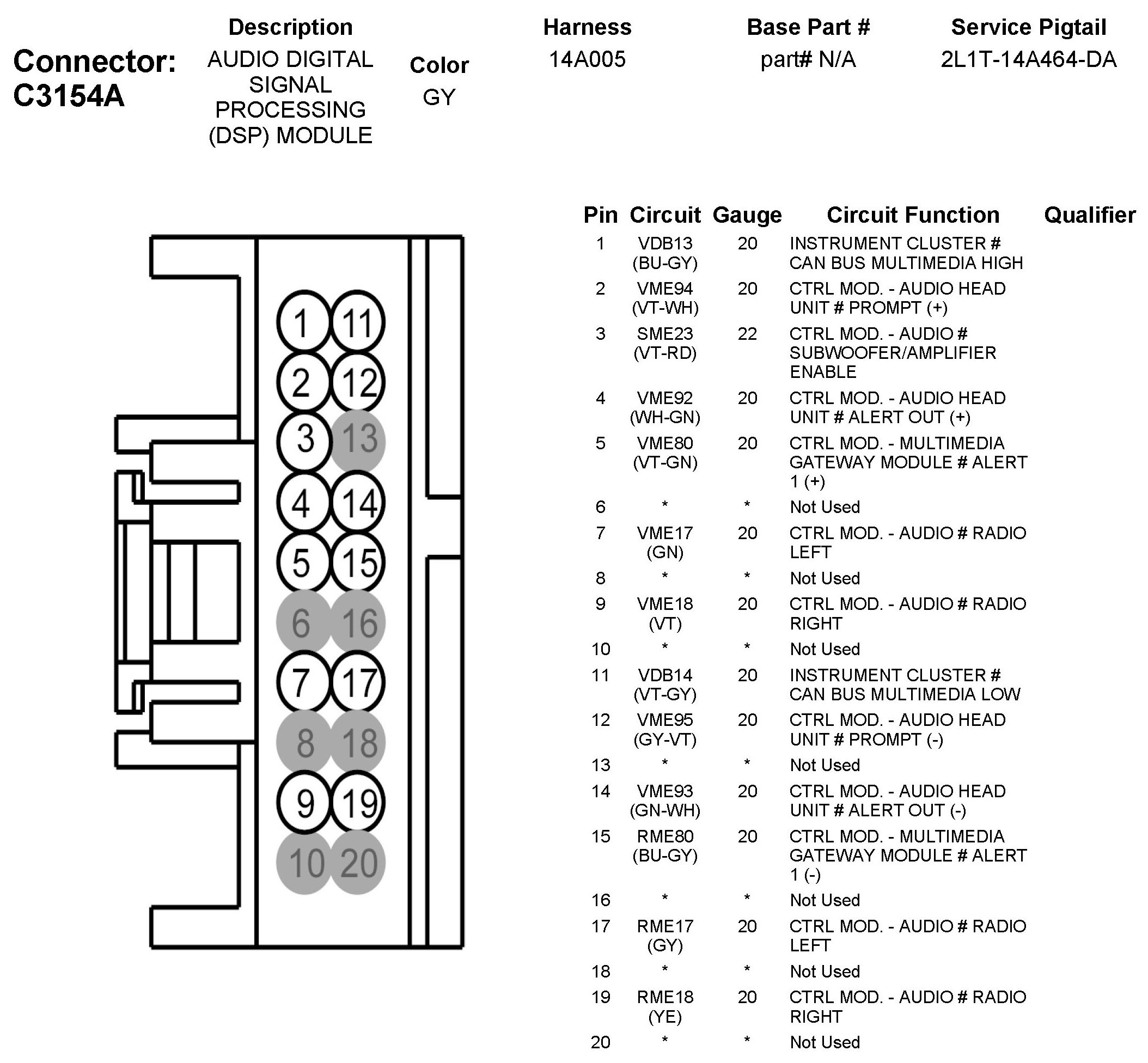 Factory service manual diagram