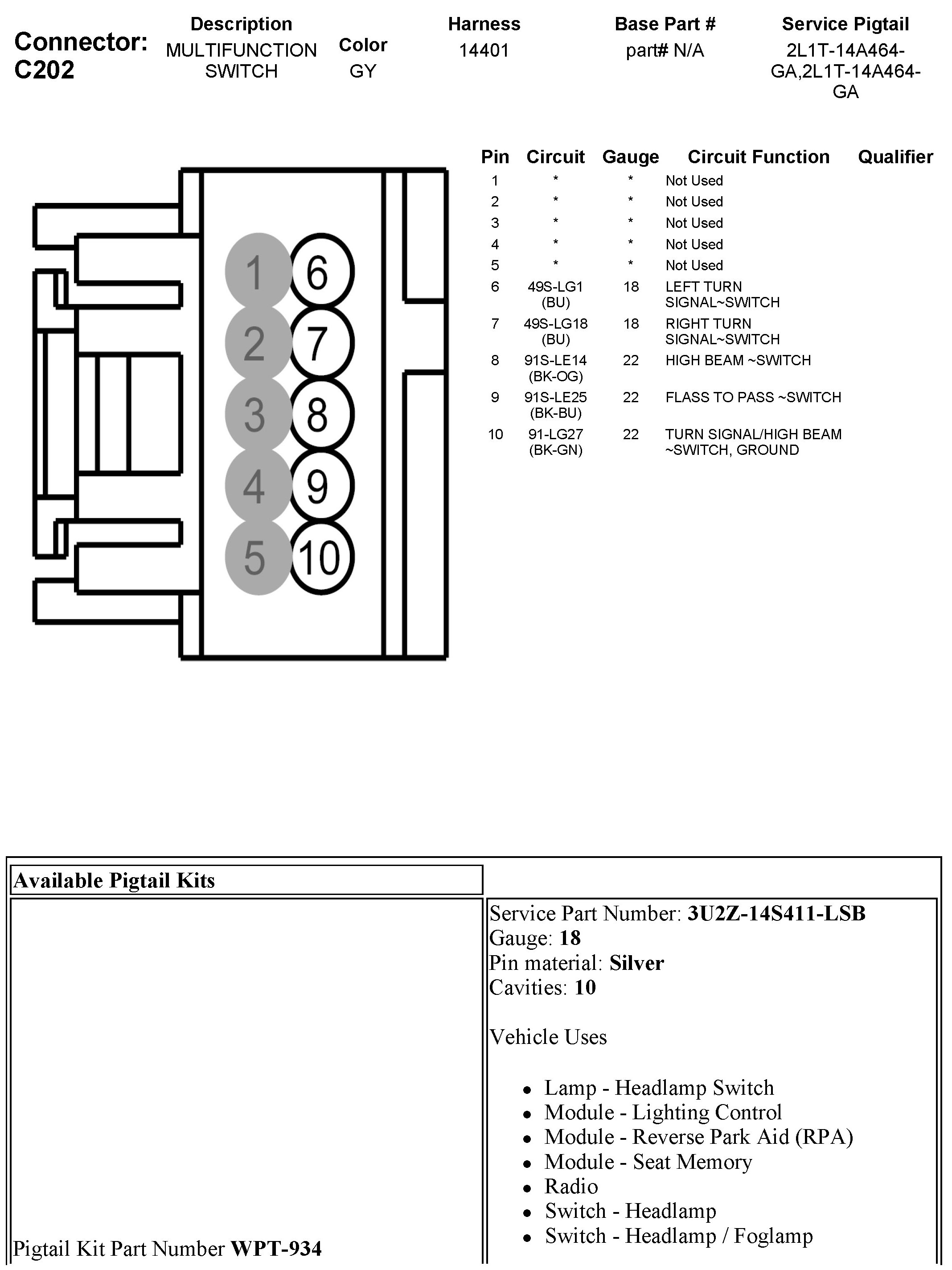 Factory service manual diagram