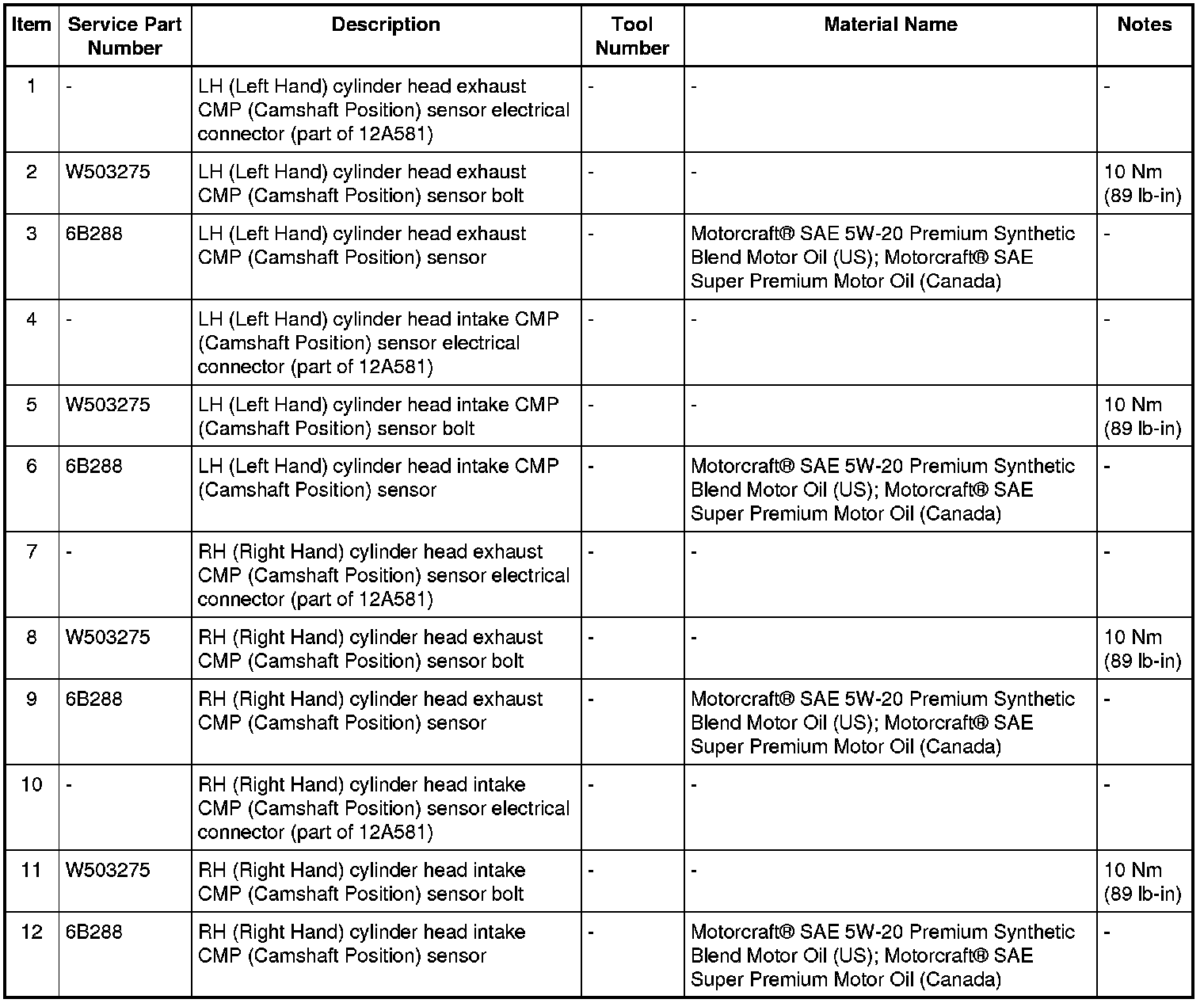Factory service manual diagram