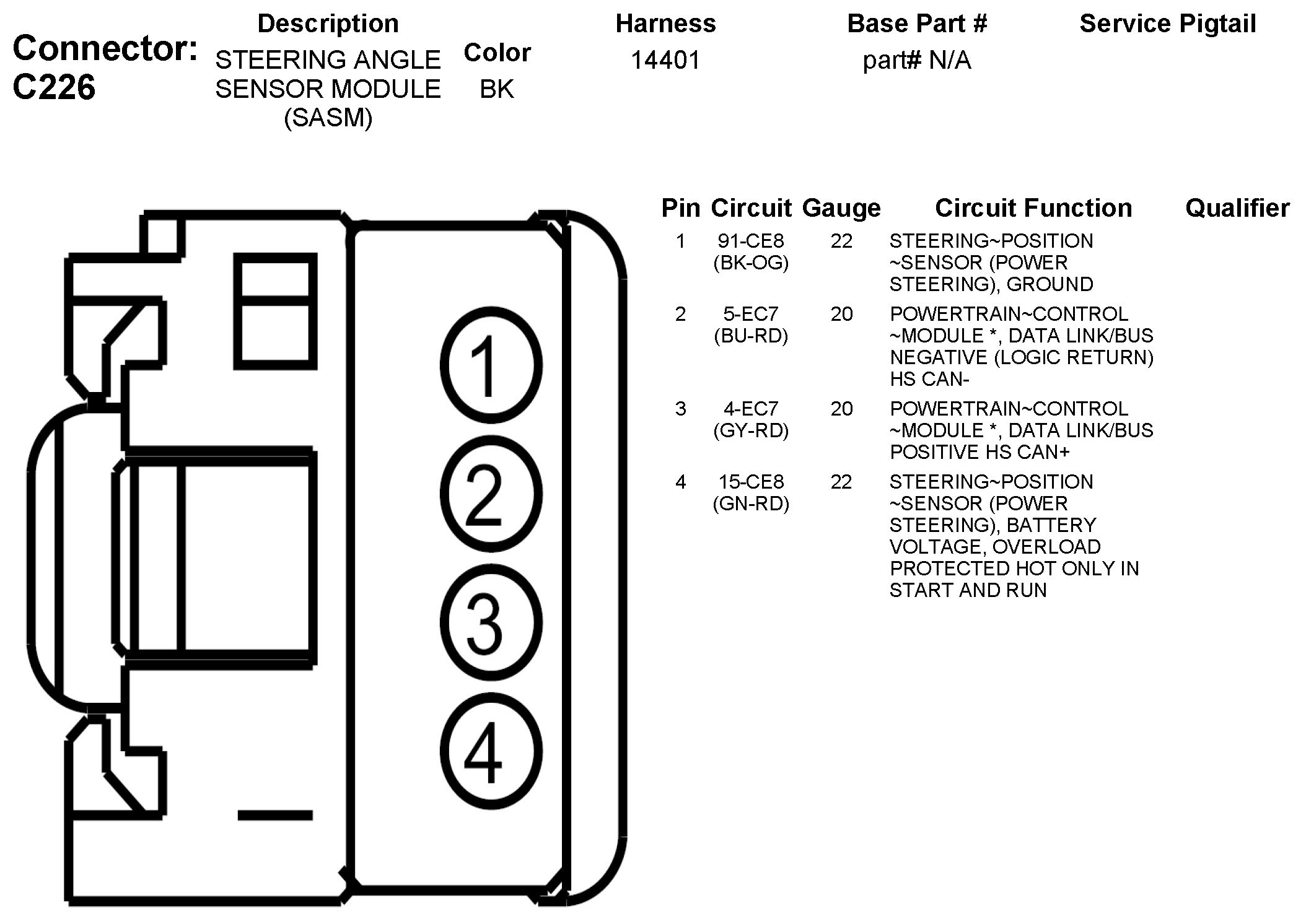Factory service manual diagram