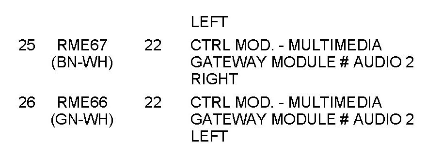Factory service manual diagram
