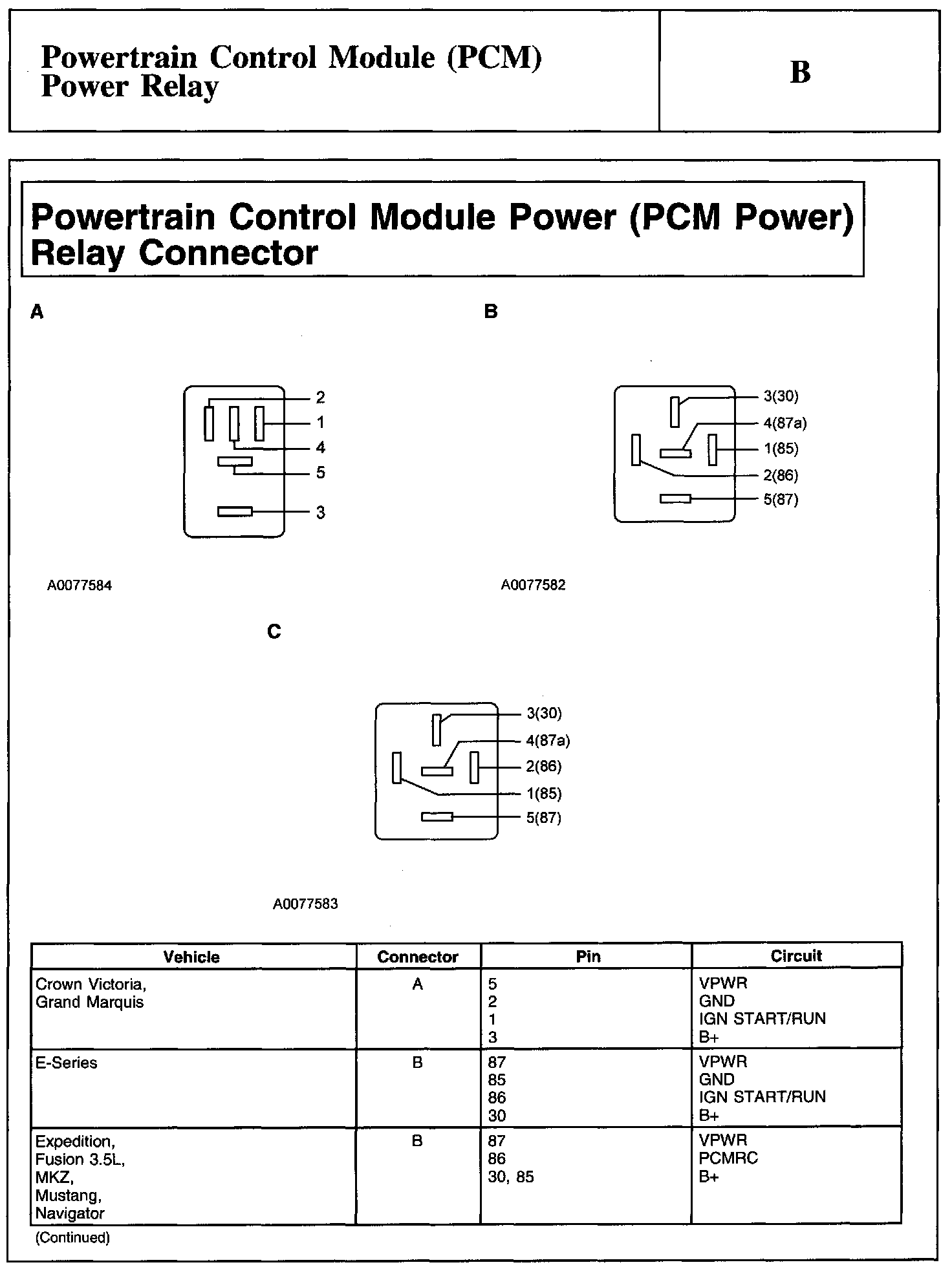 Factory service manual diagram