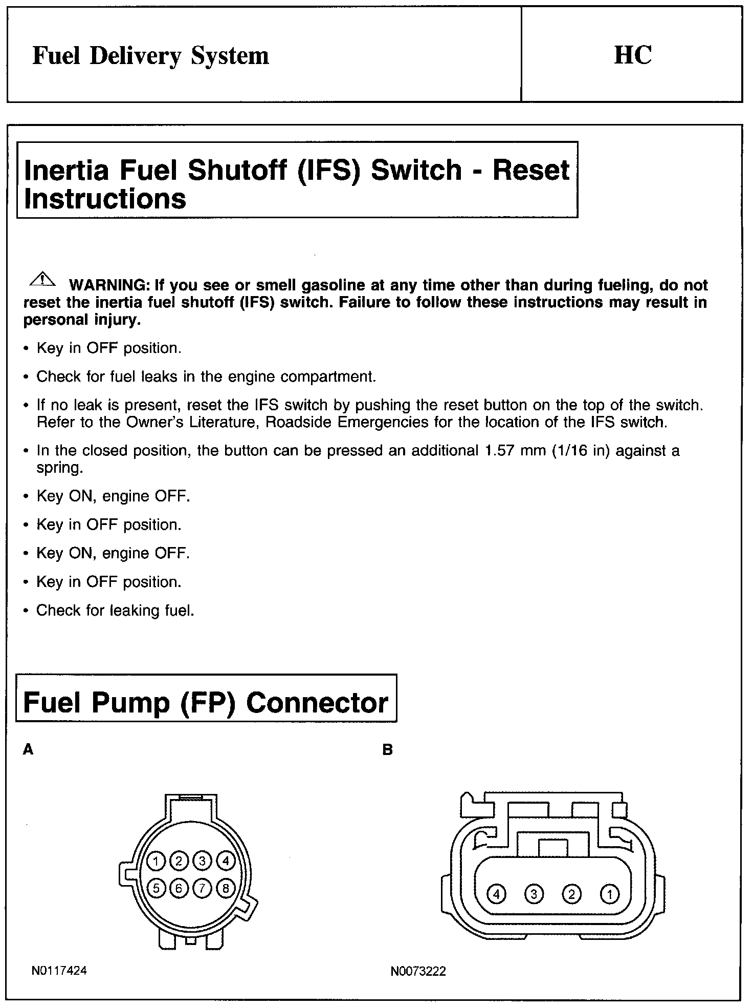 Factory service manual diagram