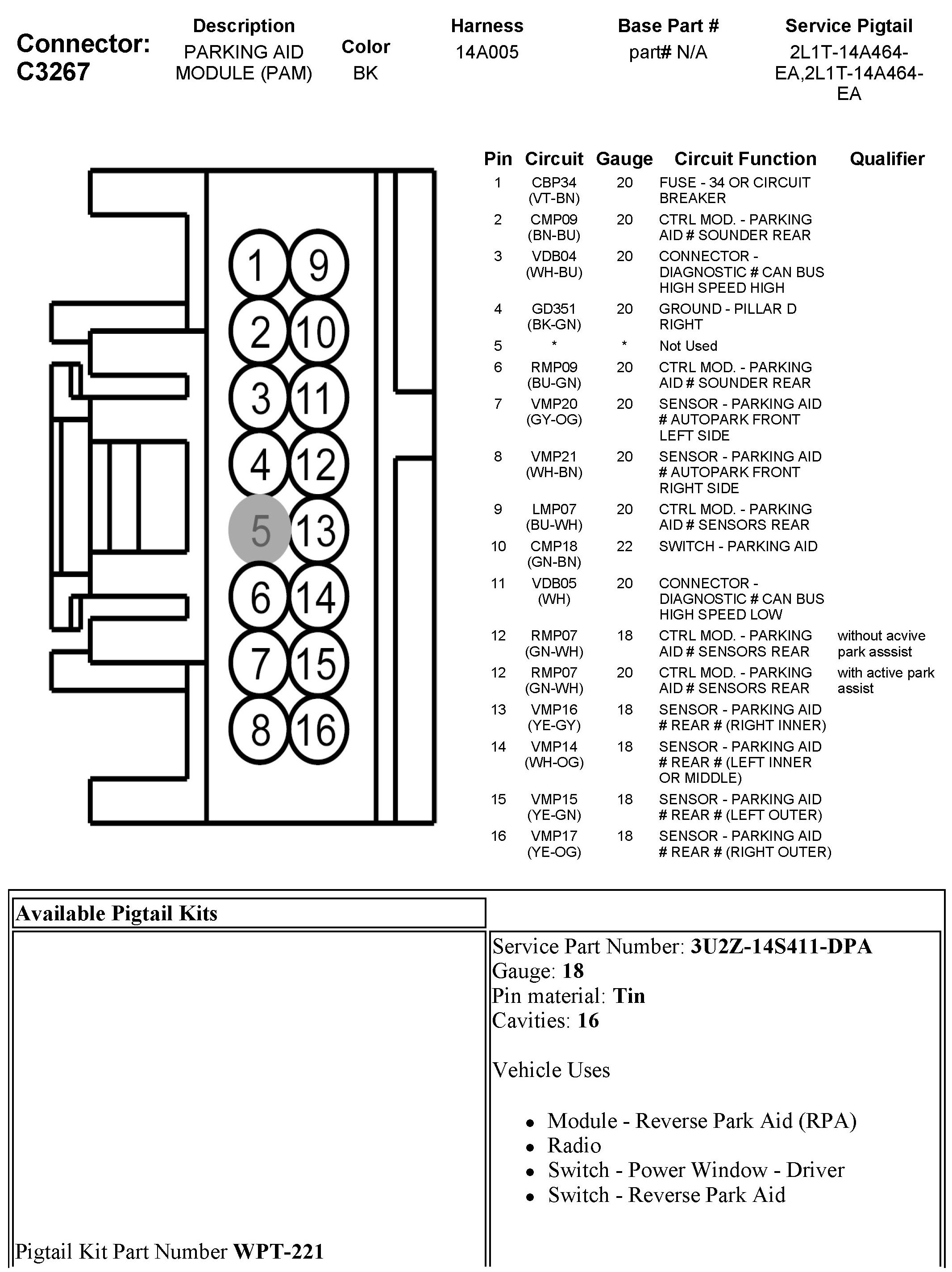 Factory service manual diagram