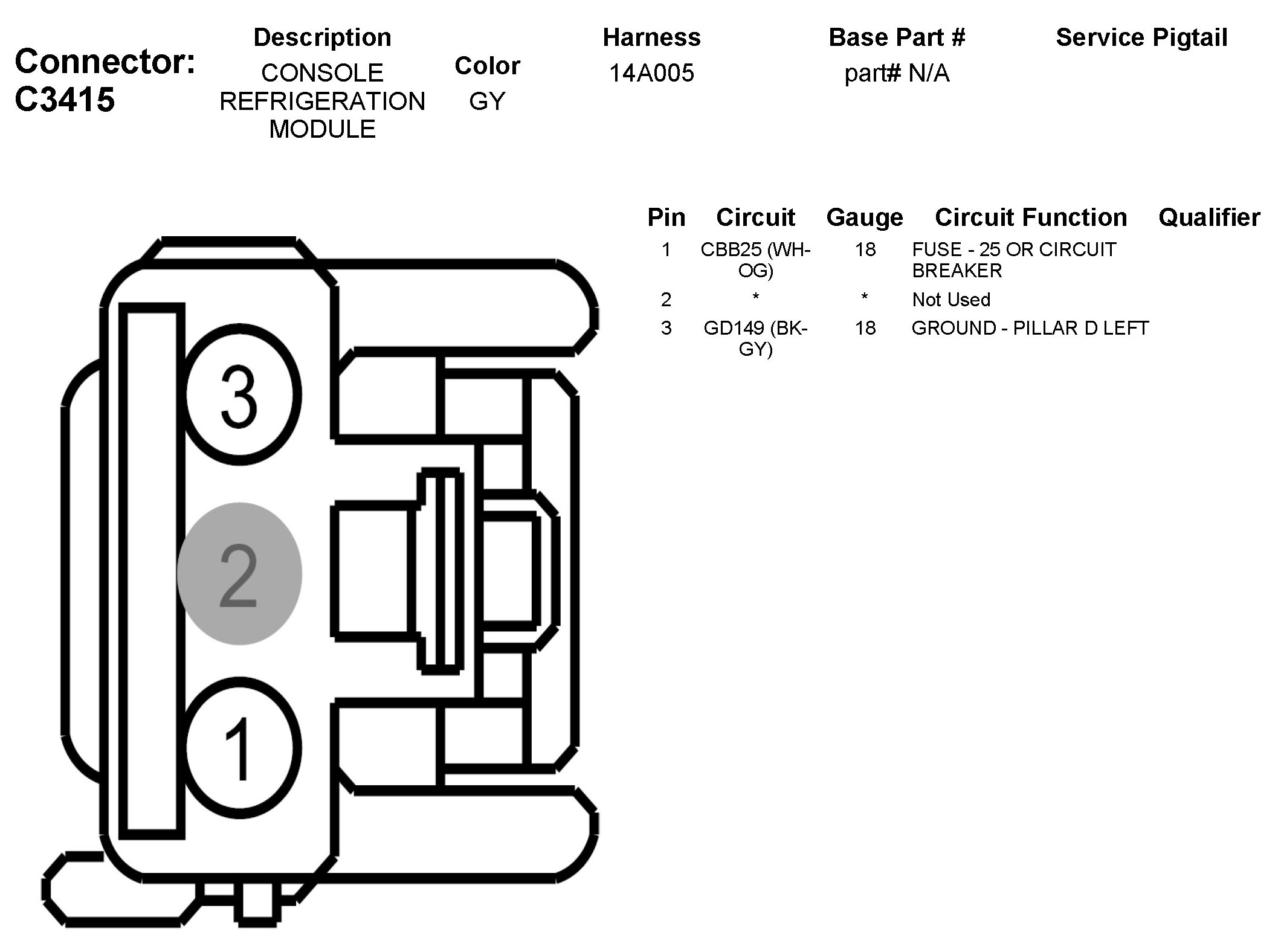 Factory service manual diagram