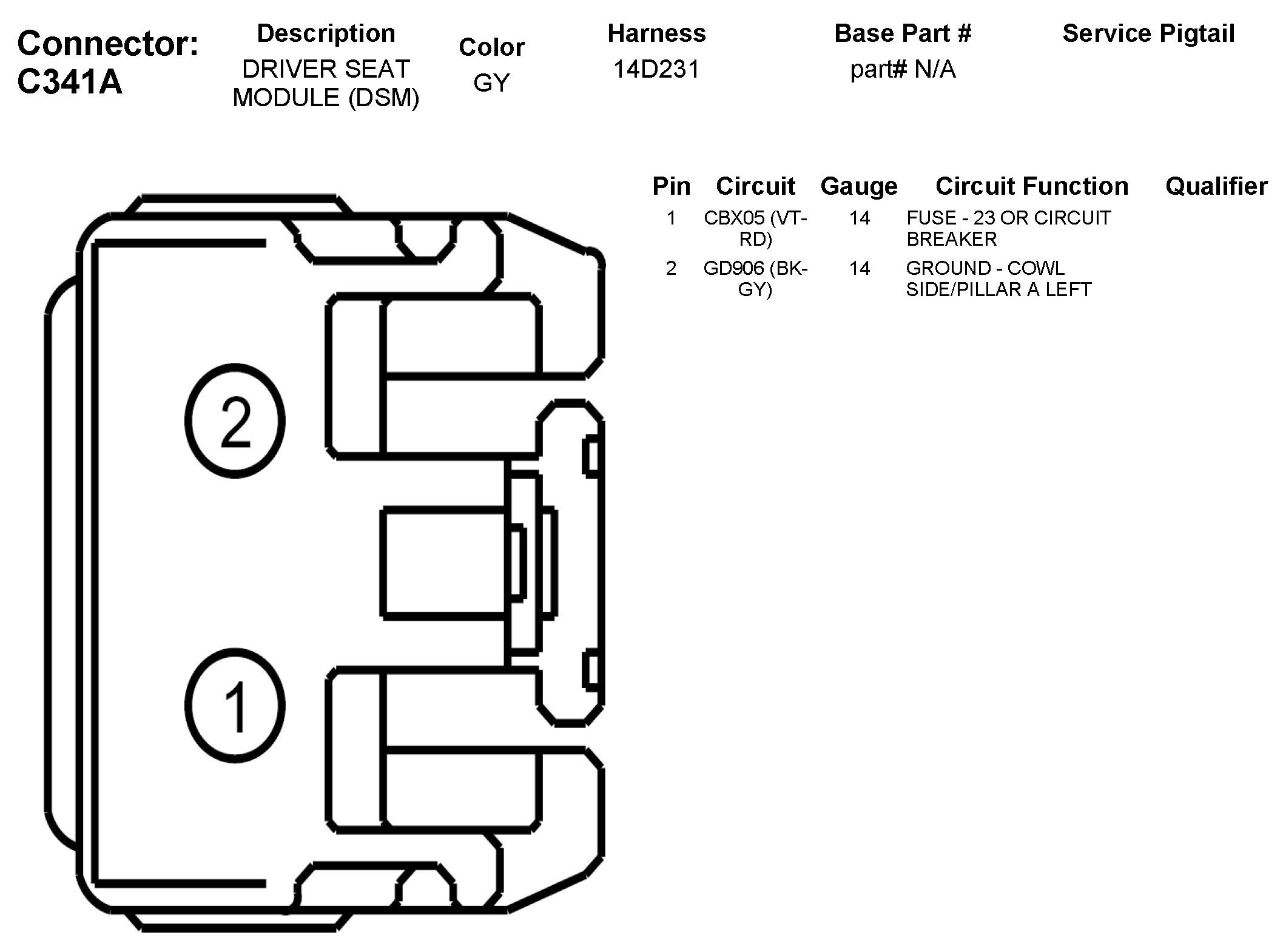 Factory service manual diagram