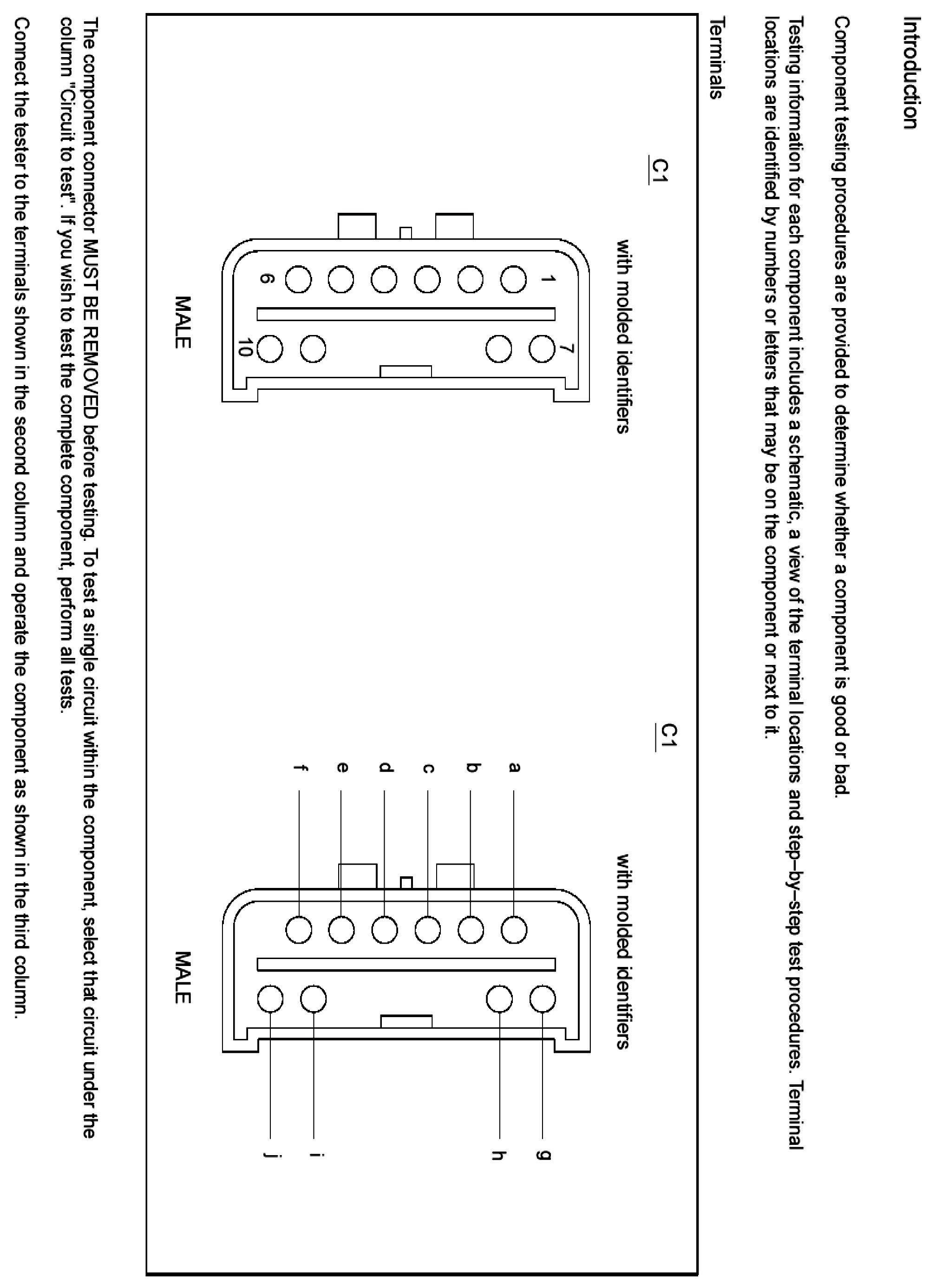 Factory service manual diagram