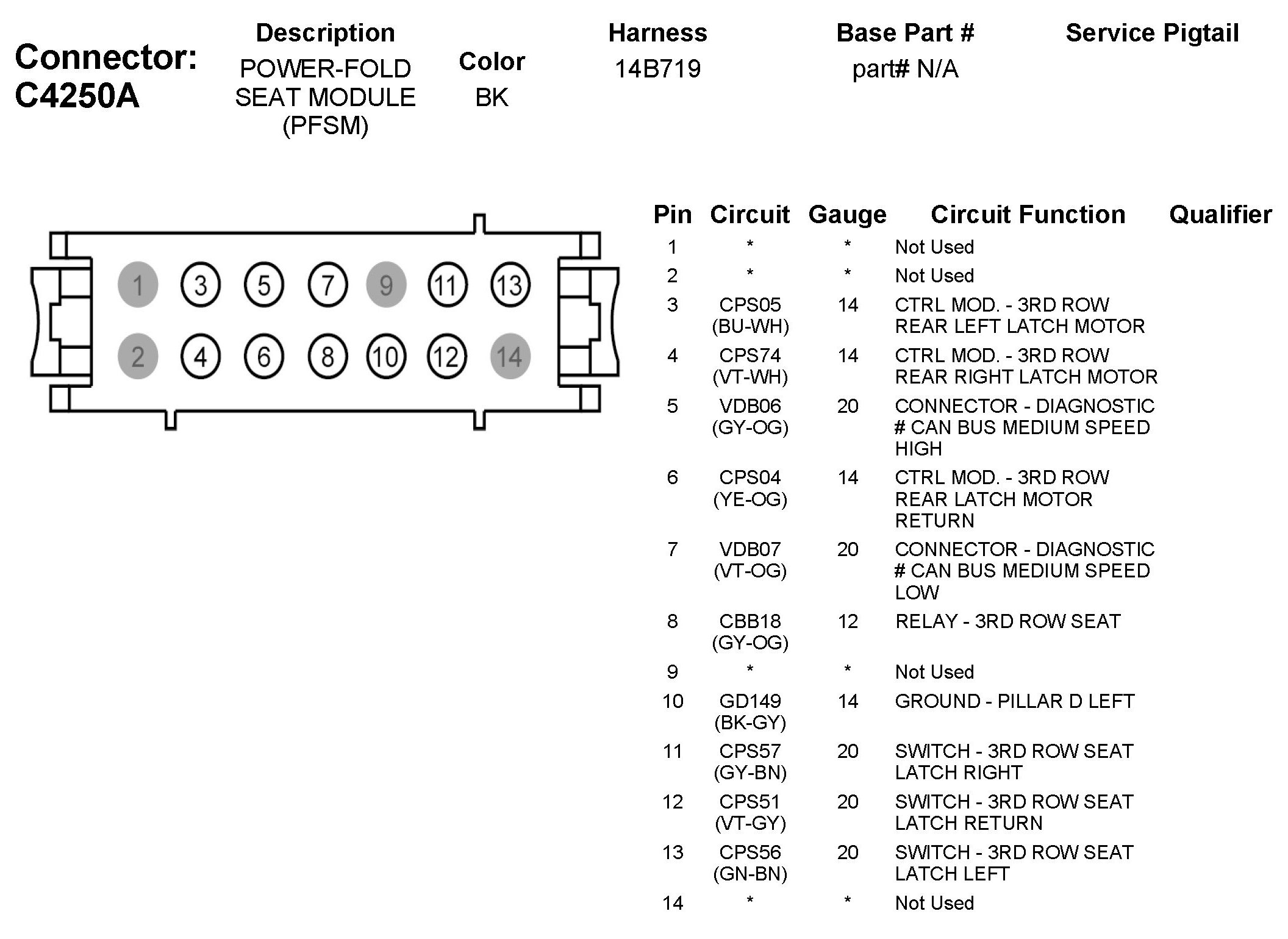 Factory service manual diagram