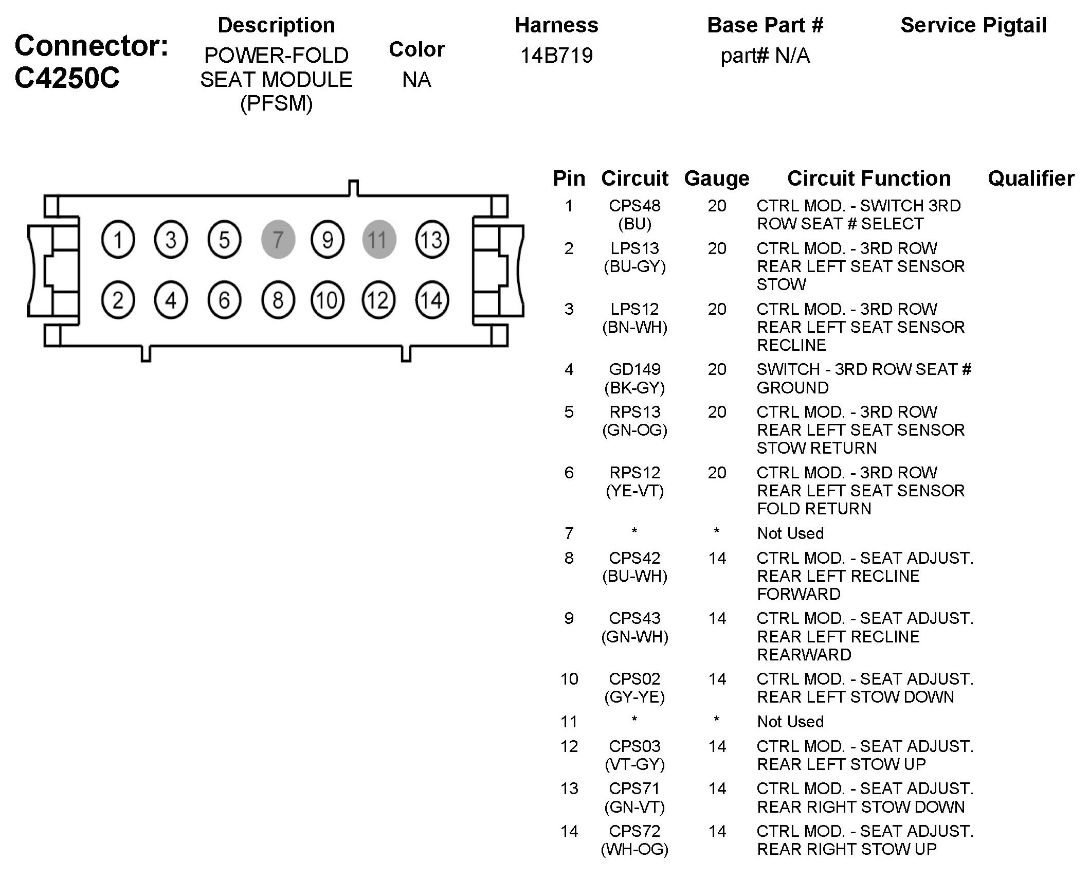 Factory service manual diagram