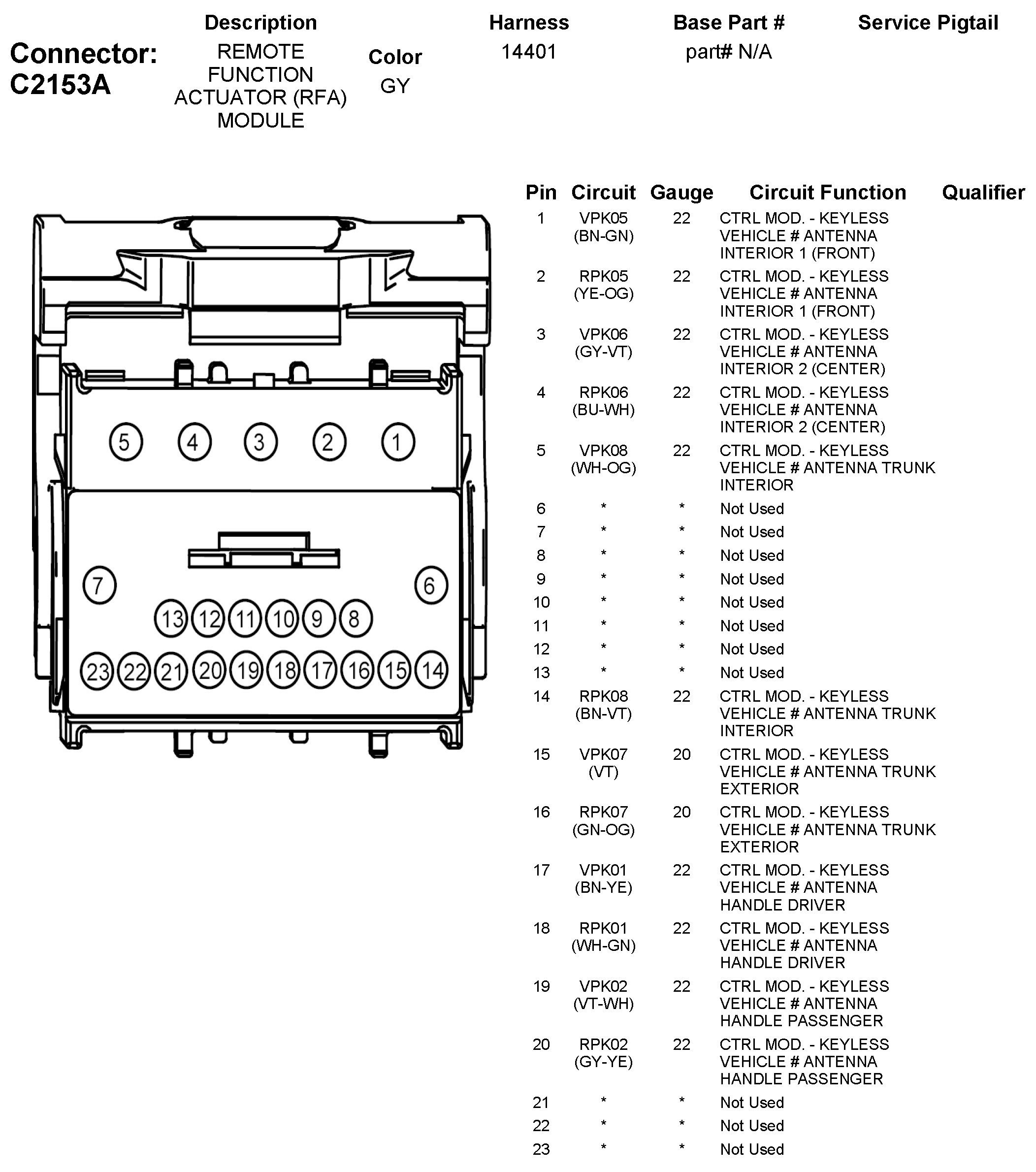 Factory service manual diagram