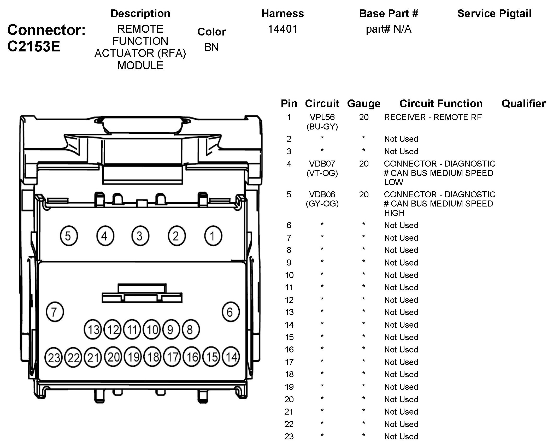 Factory service manual diagram