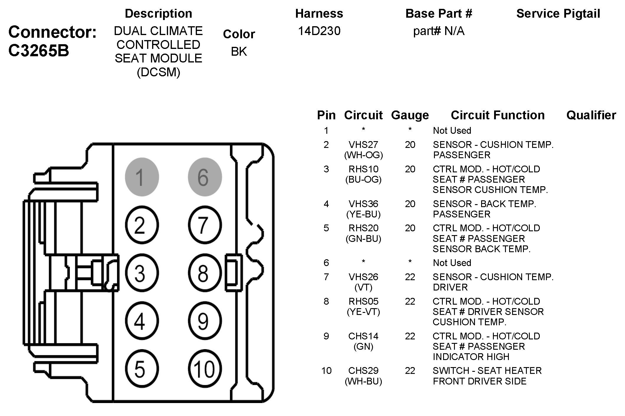 Factory service manual diagram