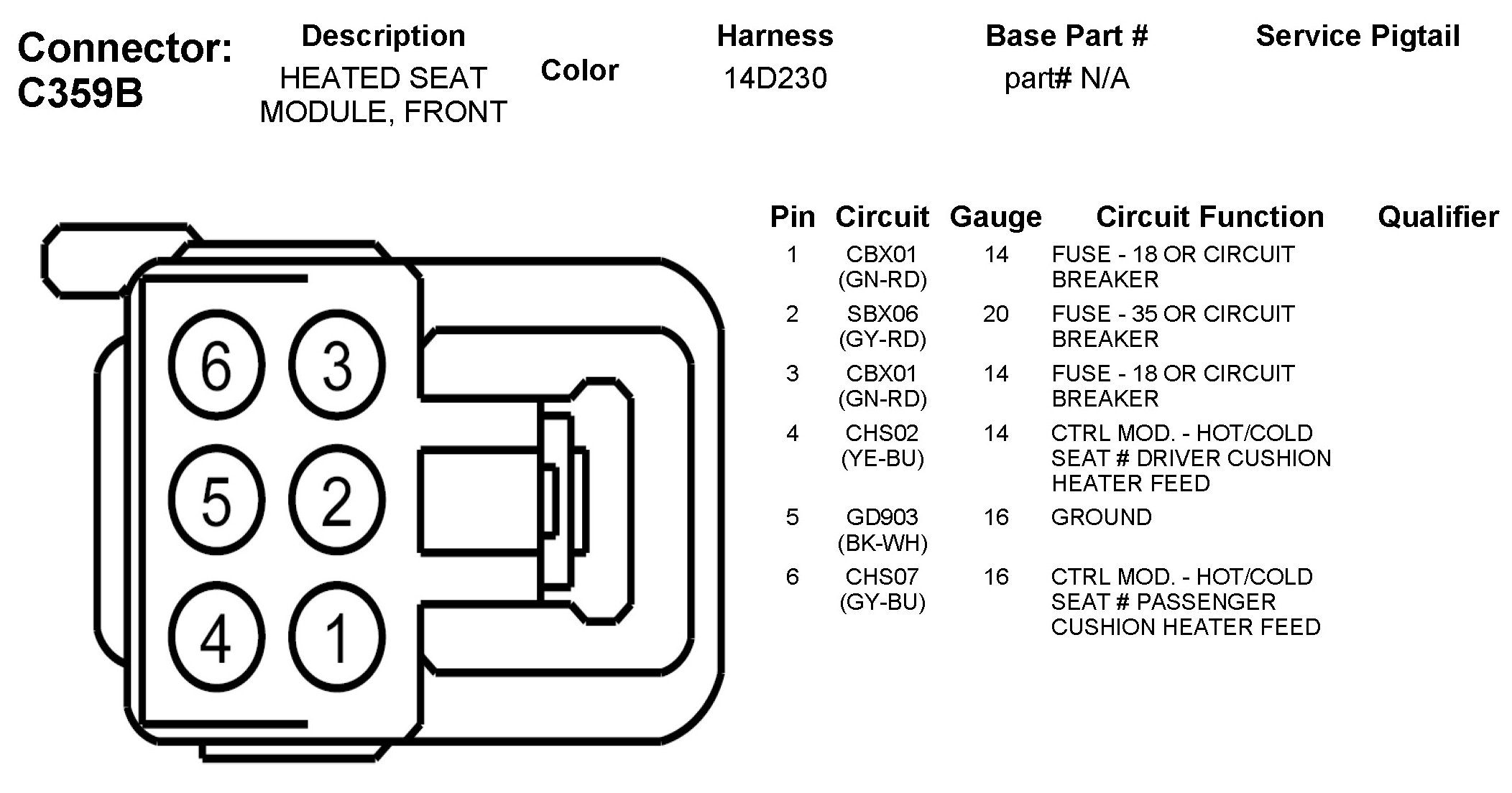 Factory service manual diagram