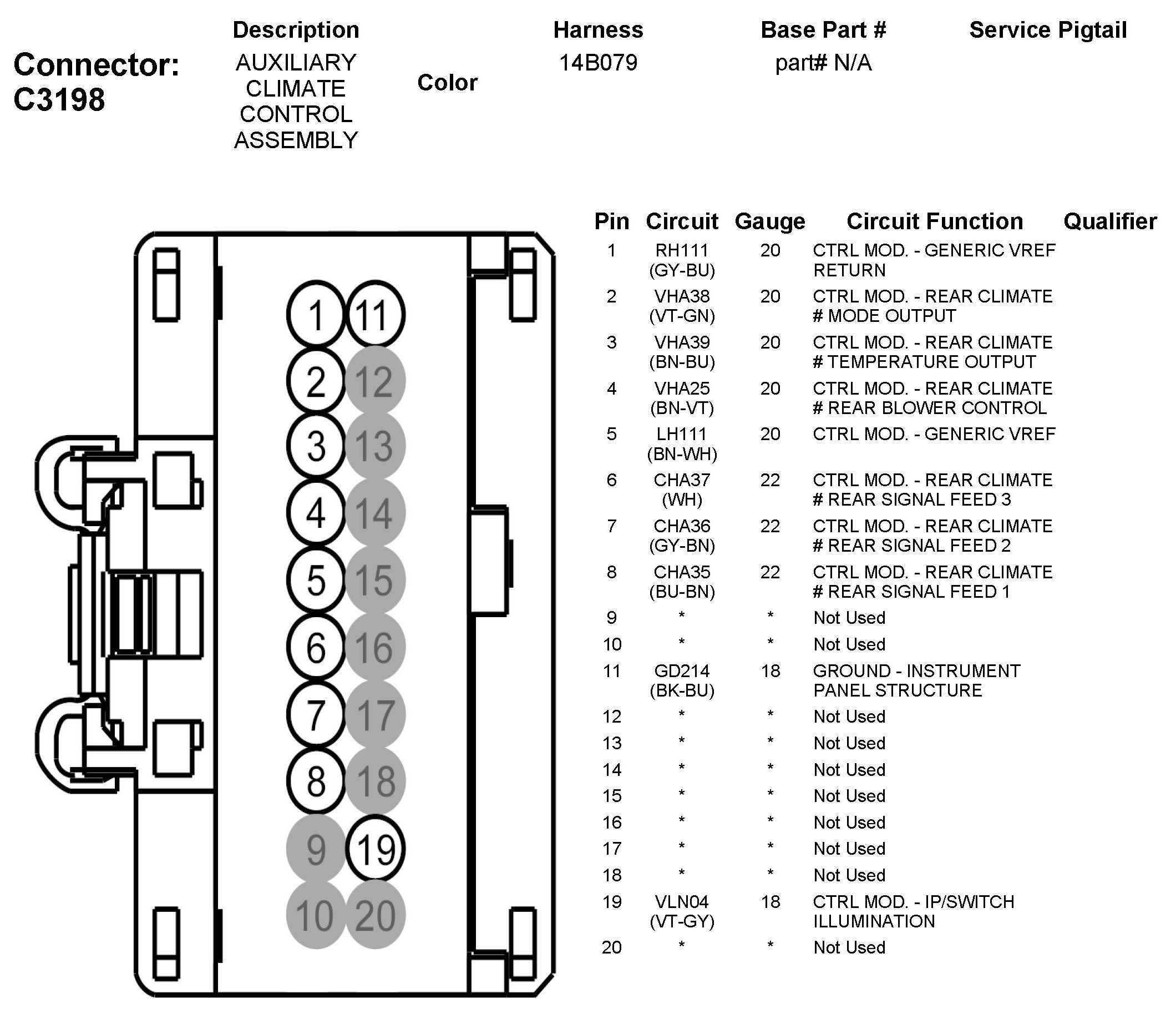 Factory service manual diagram
