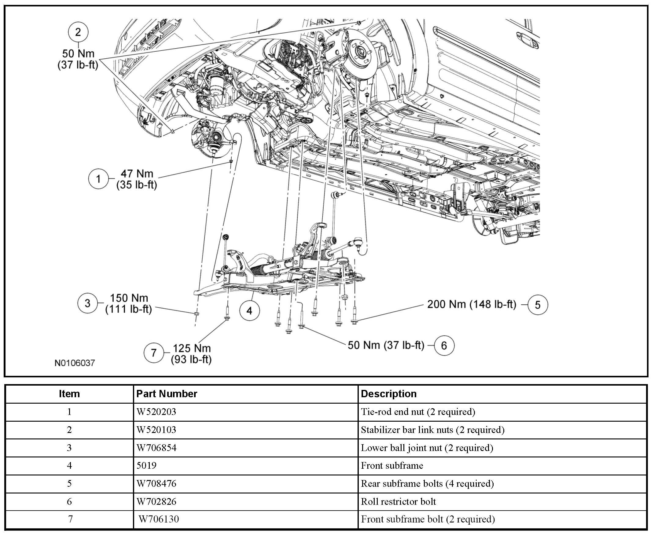 Factory service manual diagram
