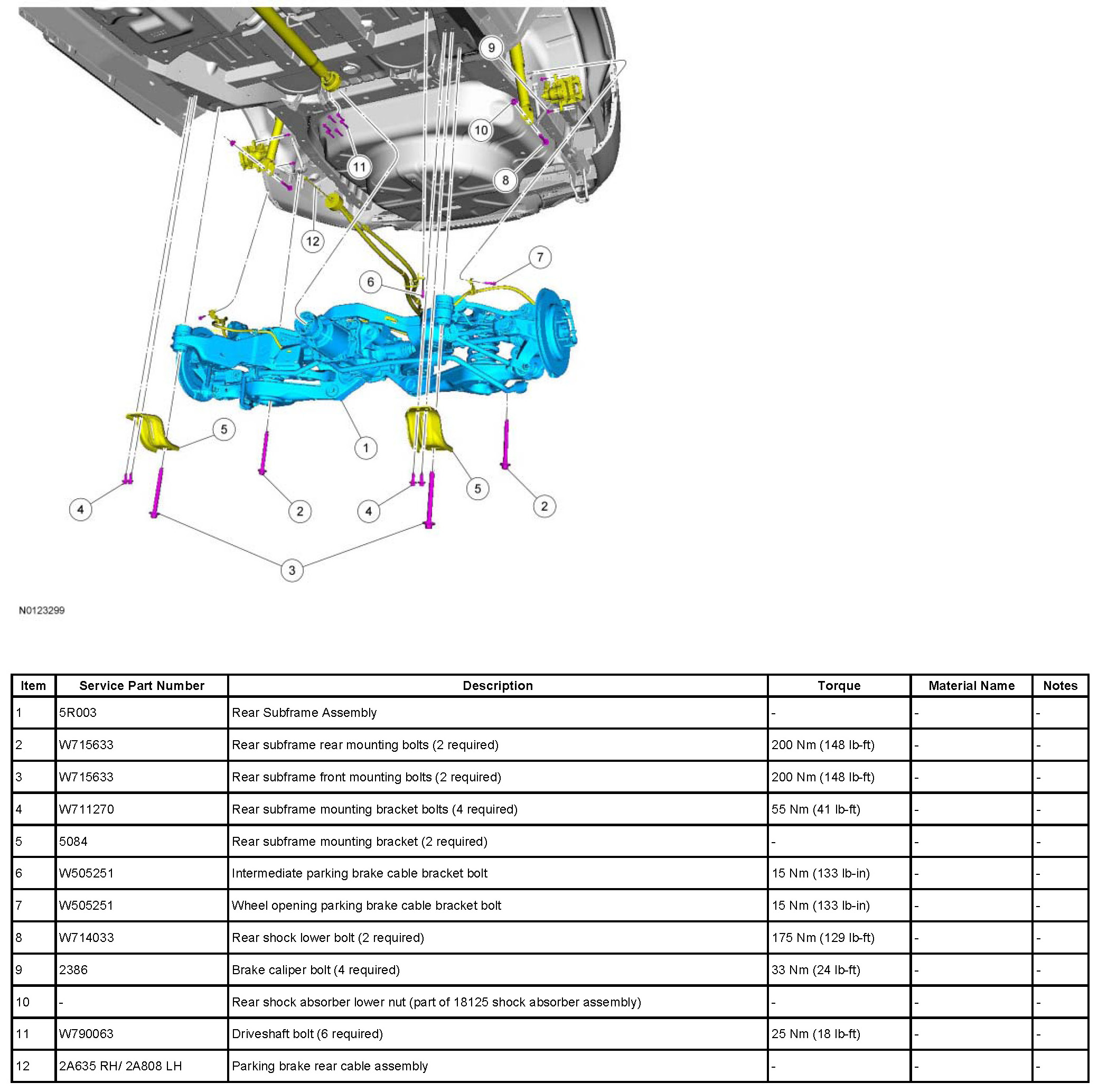 Factory service manual diagram