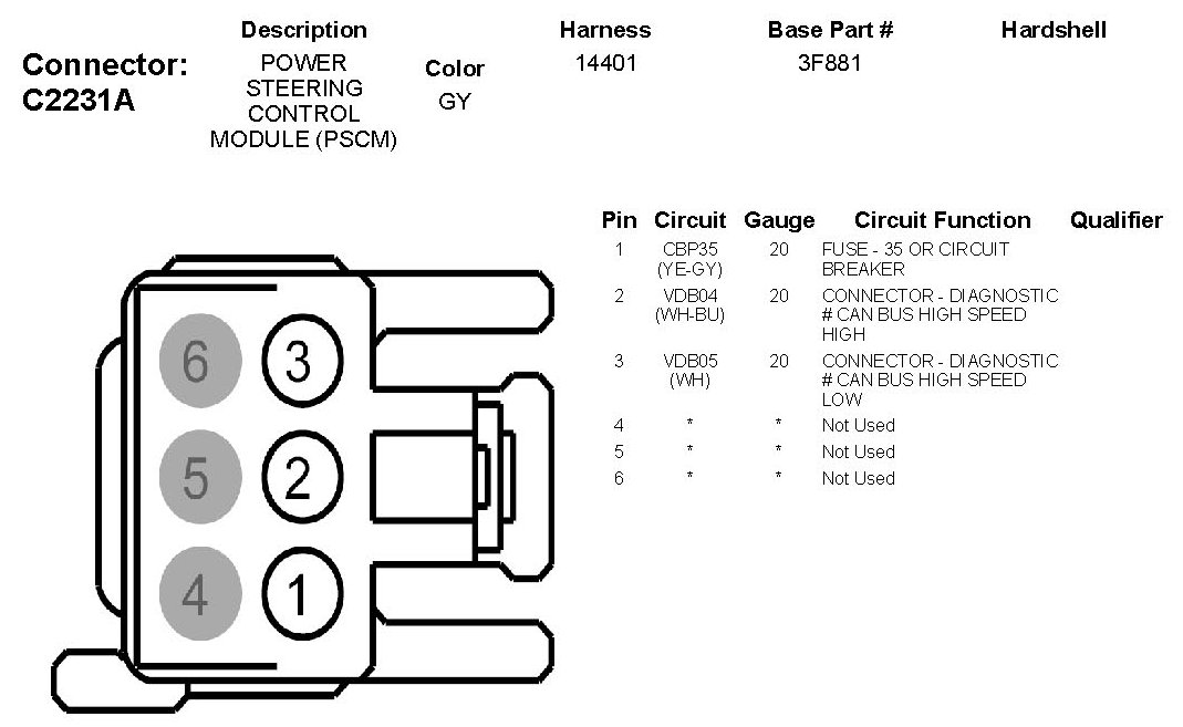 Factory service manual diagram