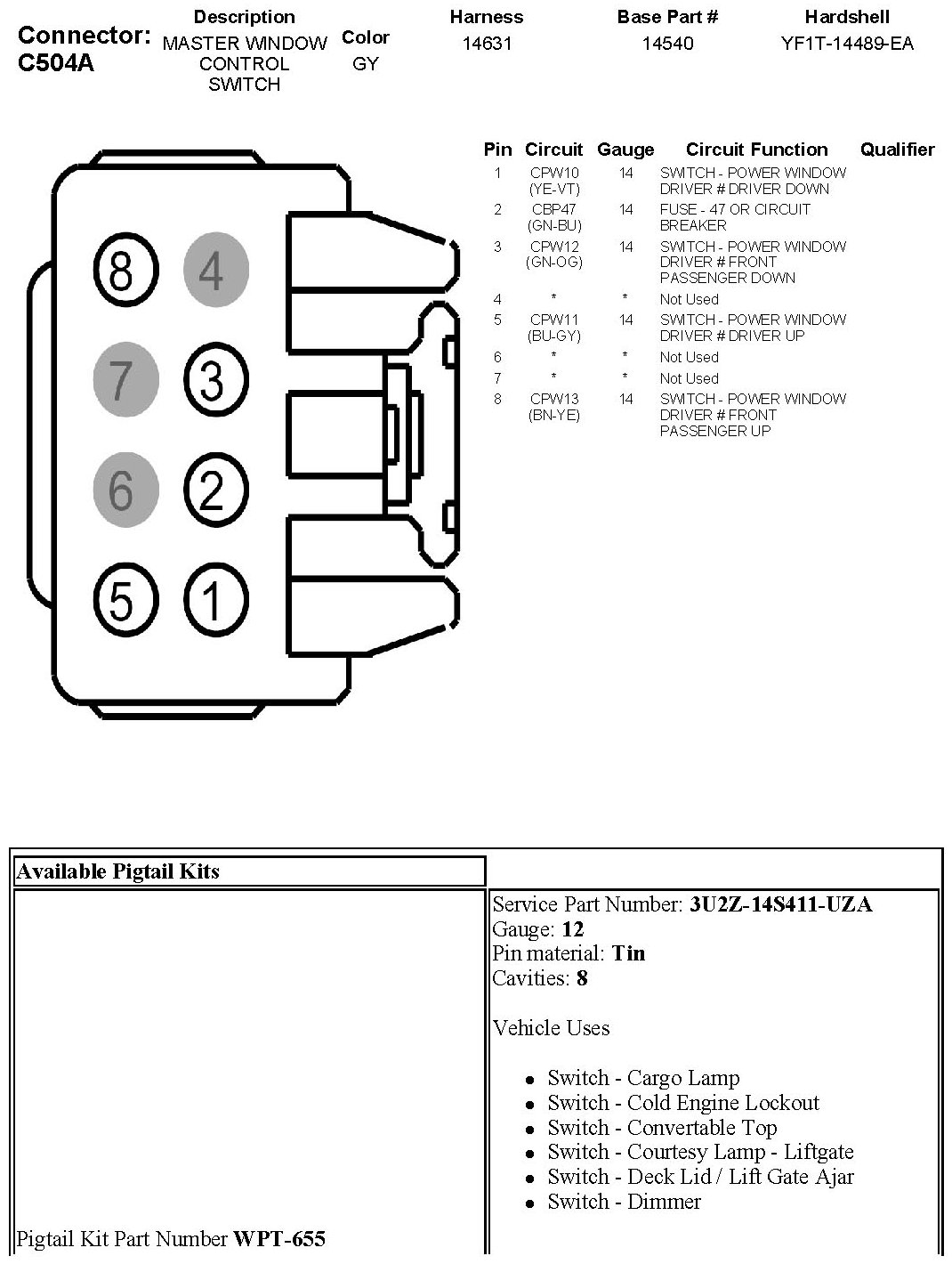 Factory service manual diagram