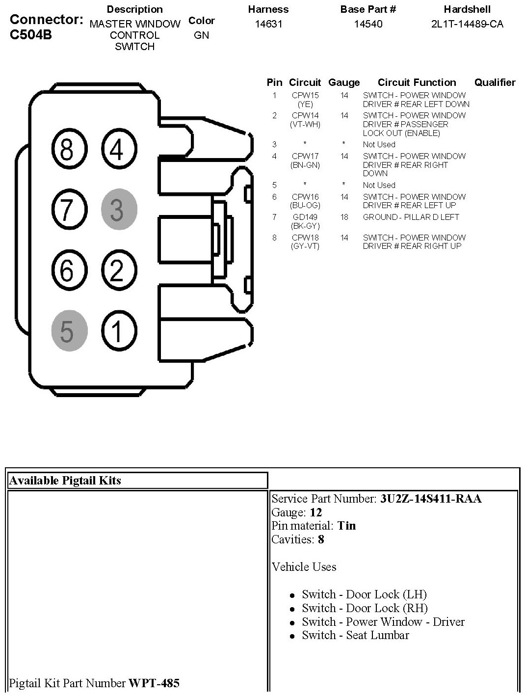 Factory service manual diagram