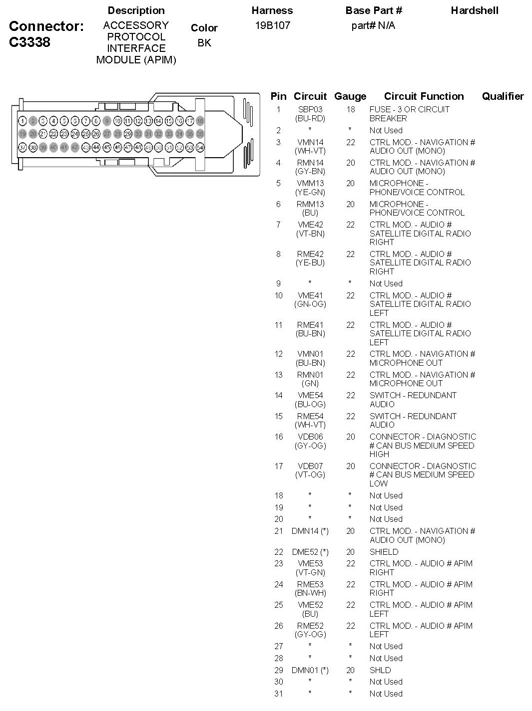 Factory service manual diagram