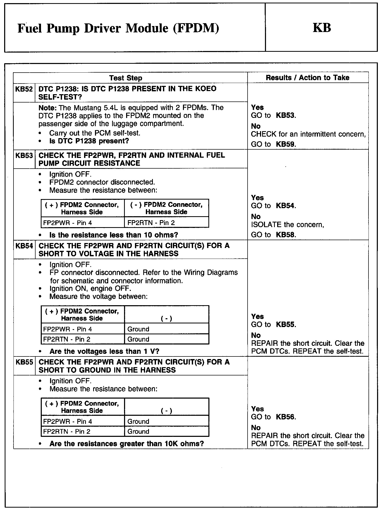 Factory service manual diagram