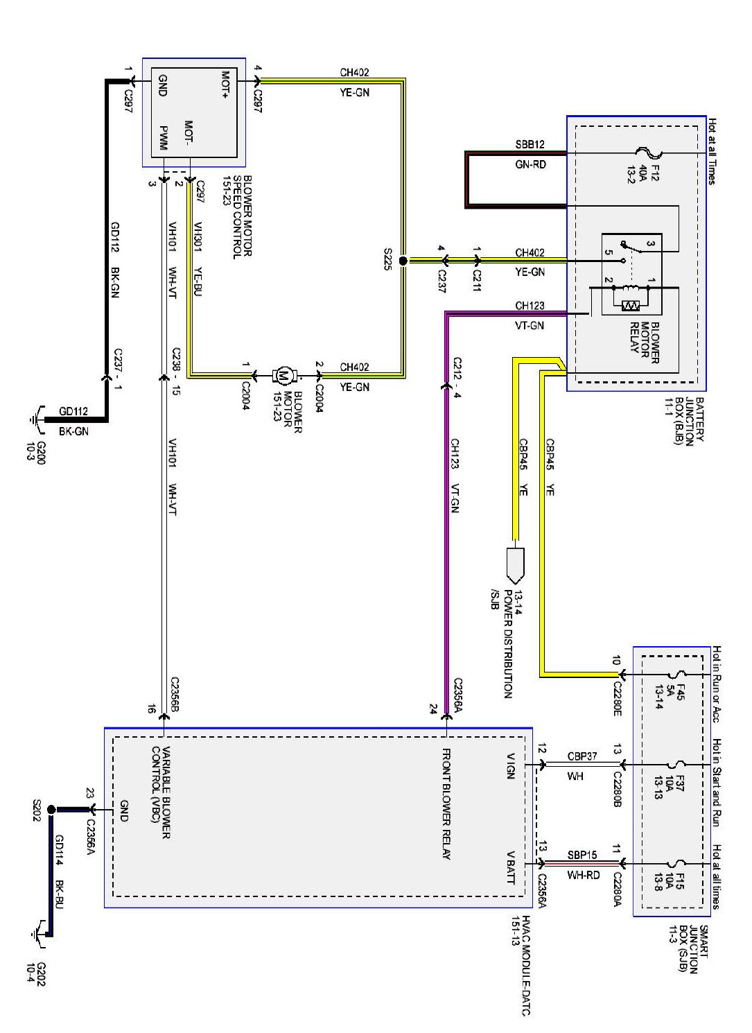 Factory service manual diagram