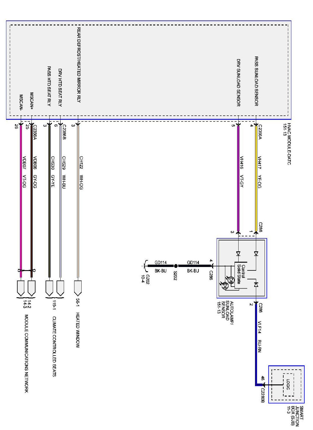 Factory service manual diagram
