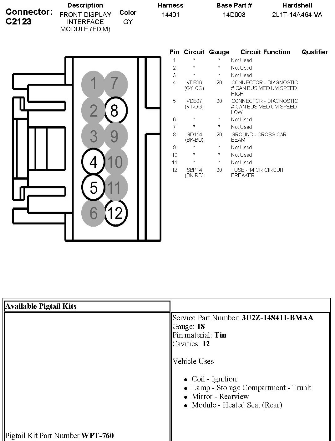 Factory service manual diagram