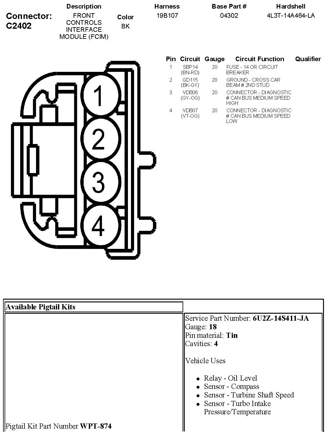 Factory service manual diagram