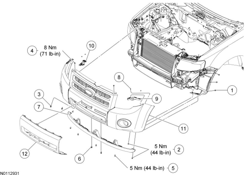 Factory service manual diagram