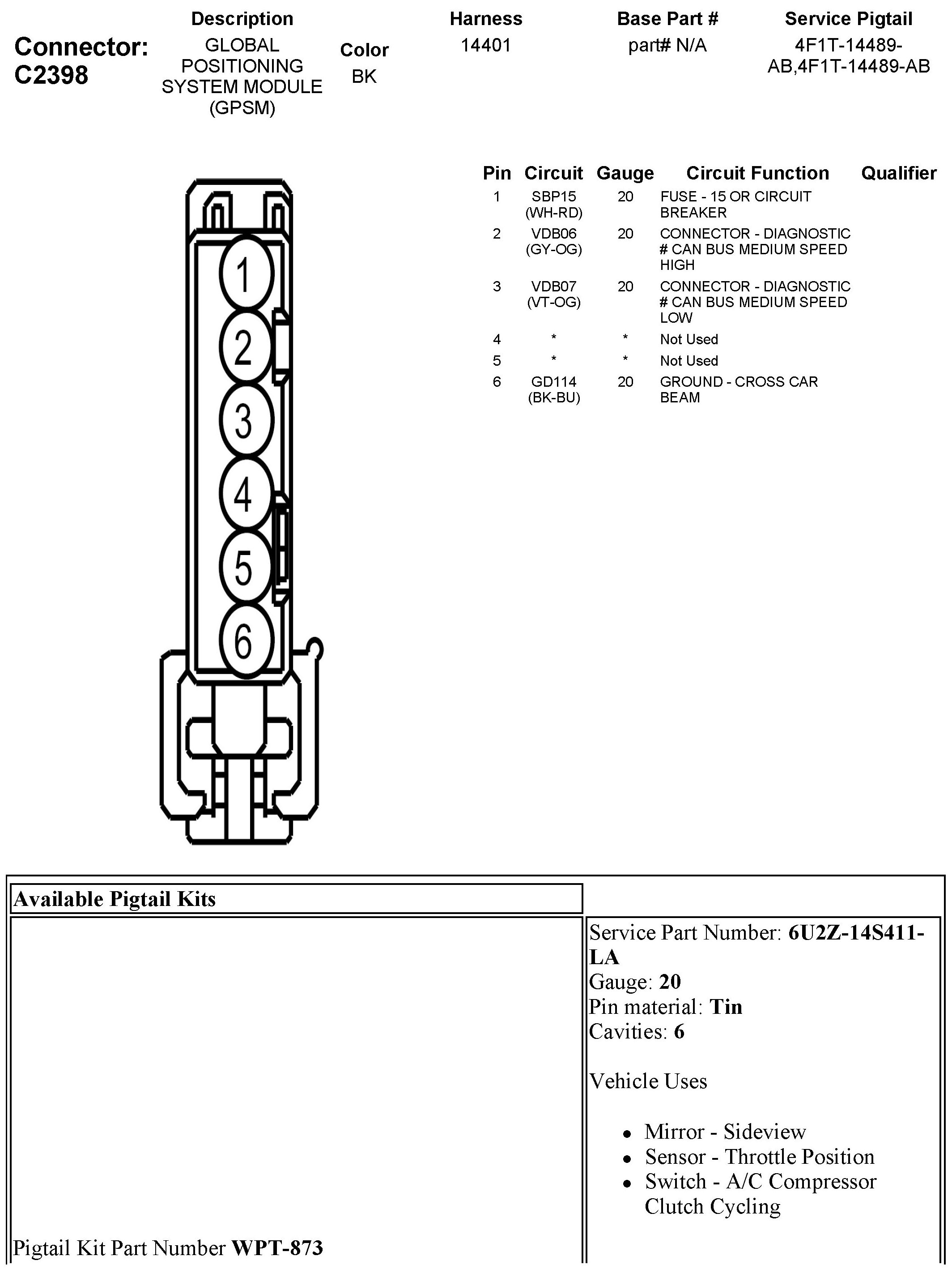 Factory service manual diagram