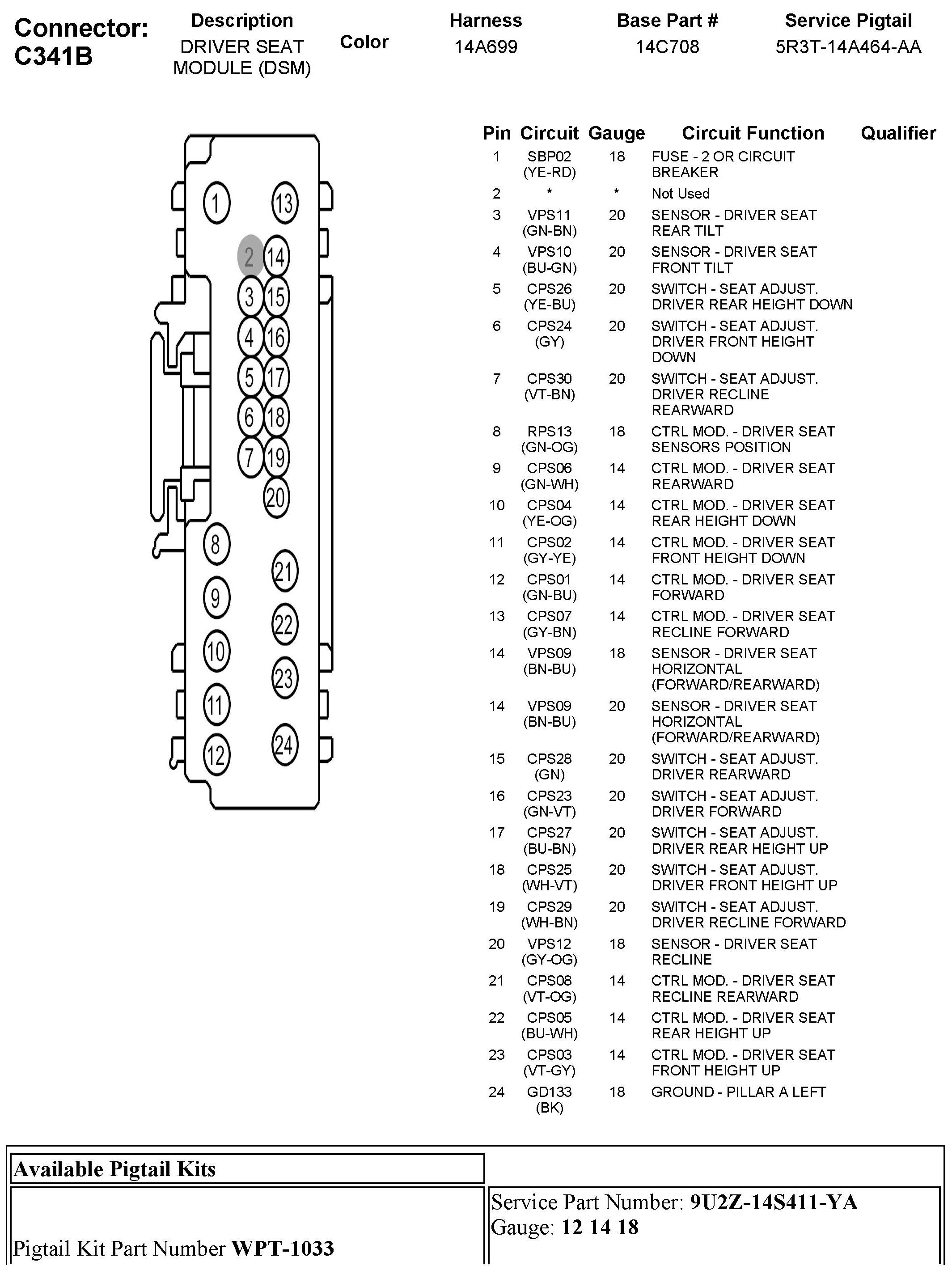 Factory service manual diagram