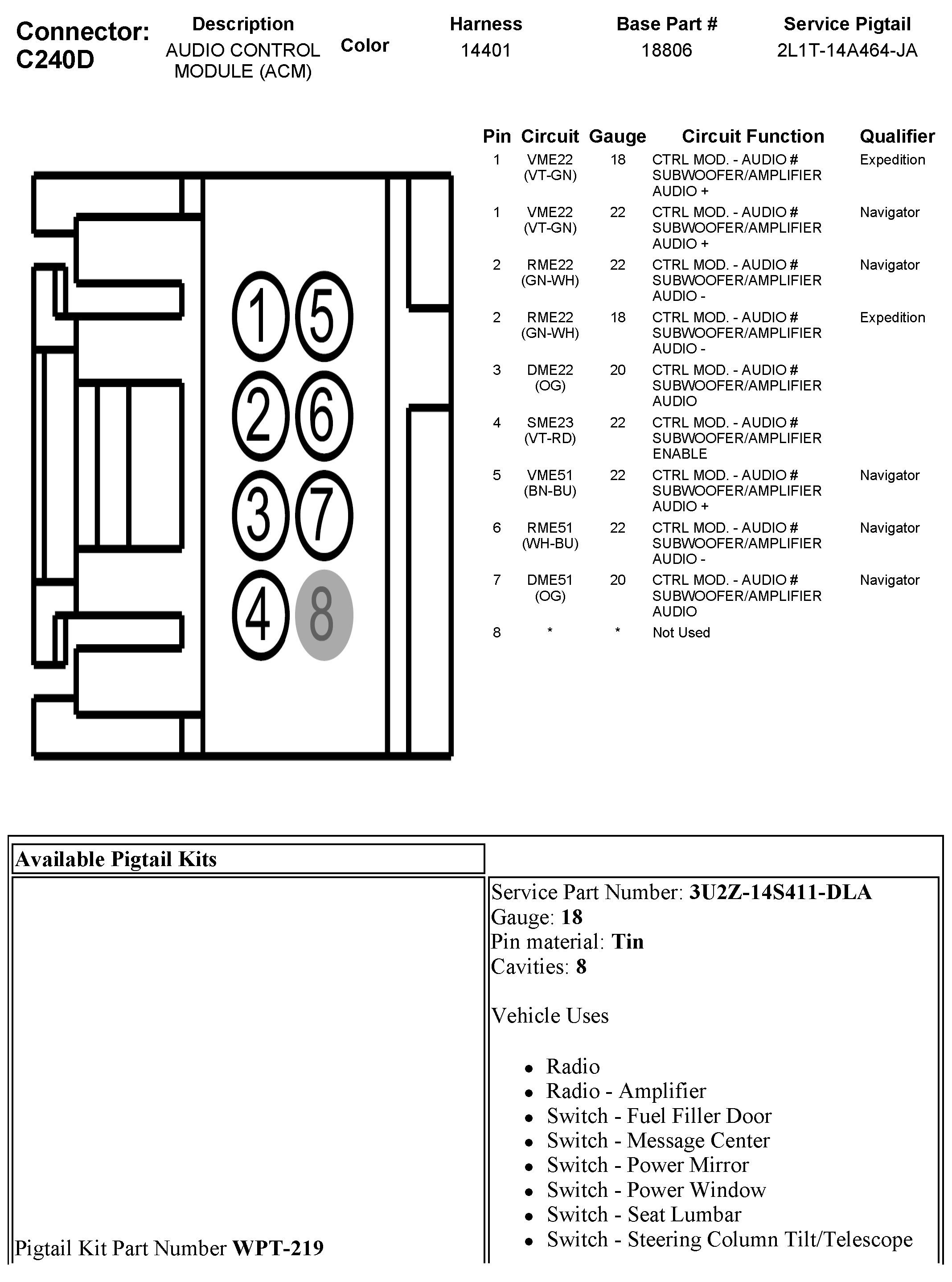 Factory service manual diagram
