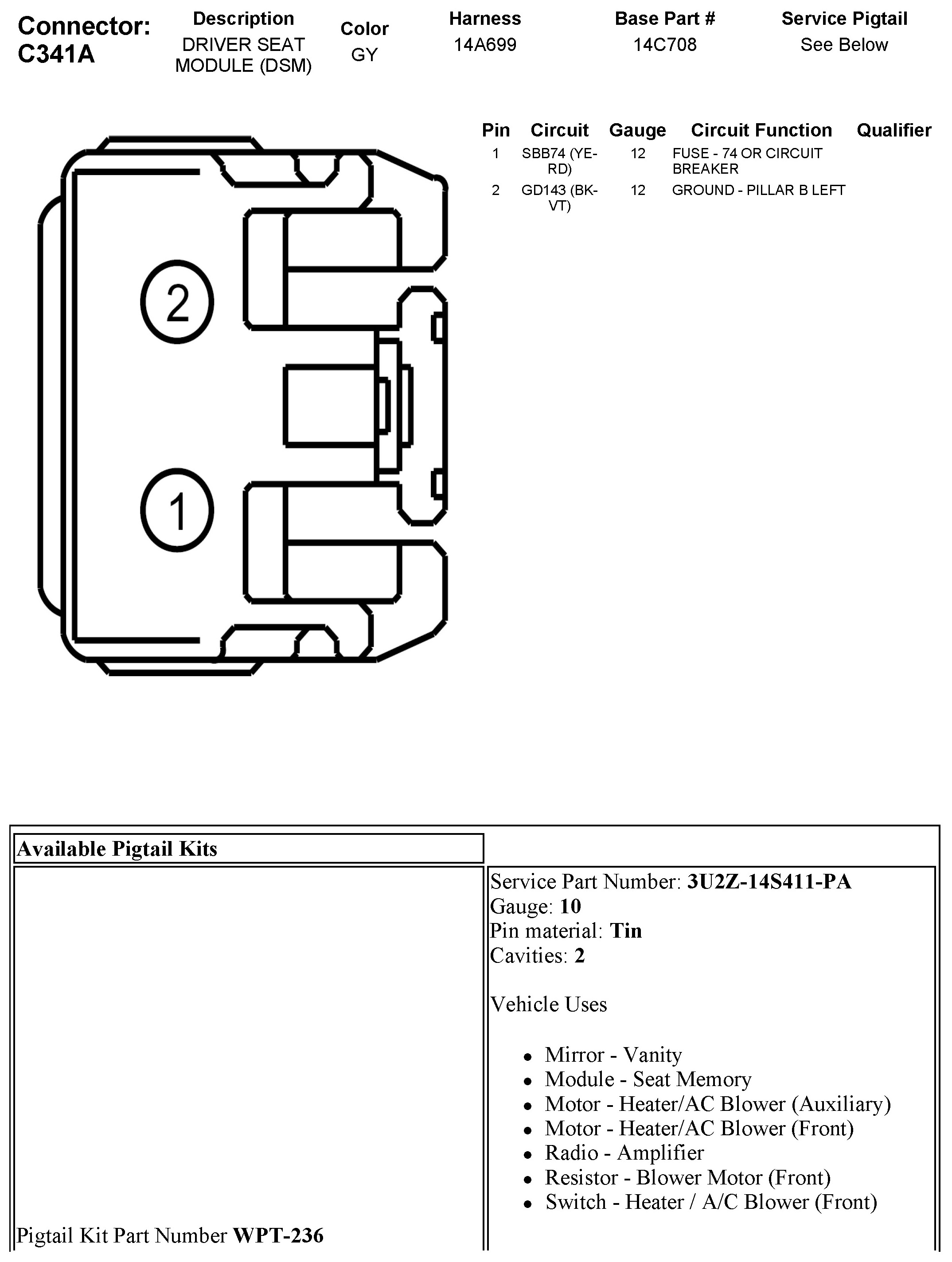 Factory service manual diagram