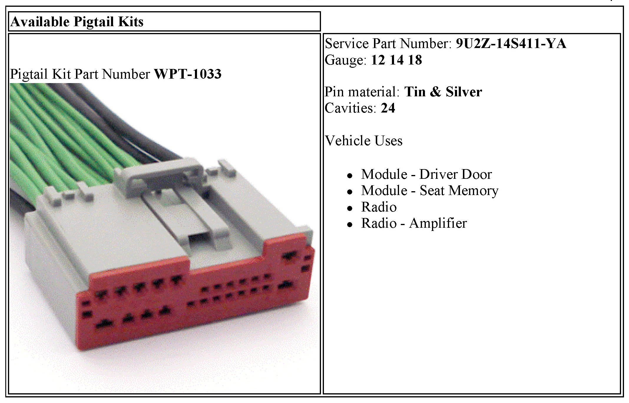Factory service manual diagram