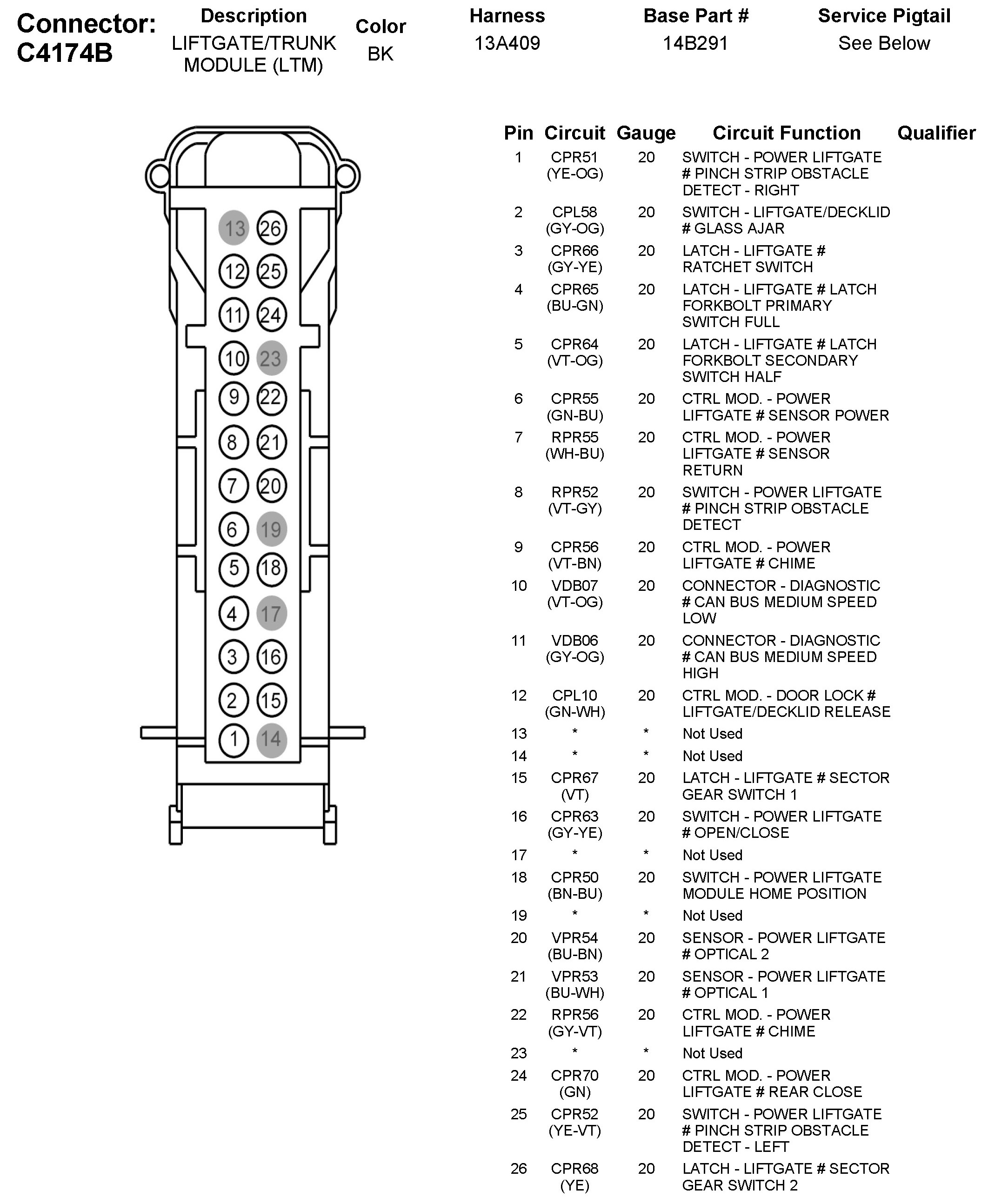 Factory service manual diagram