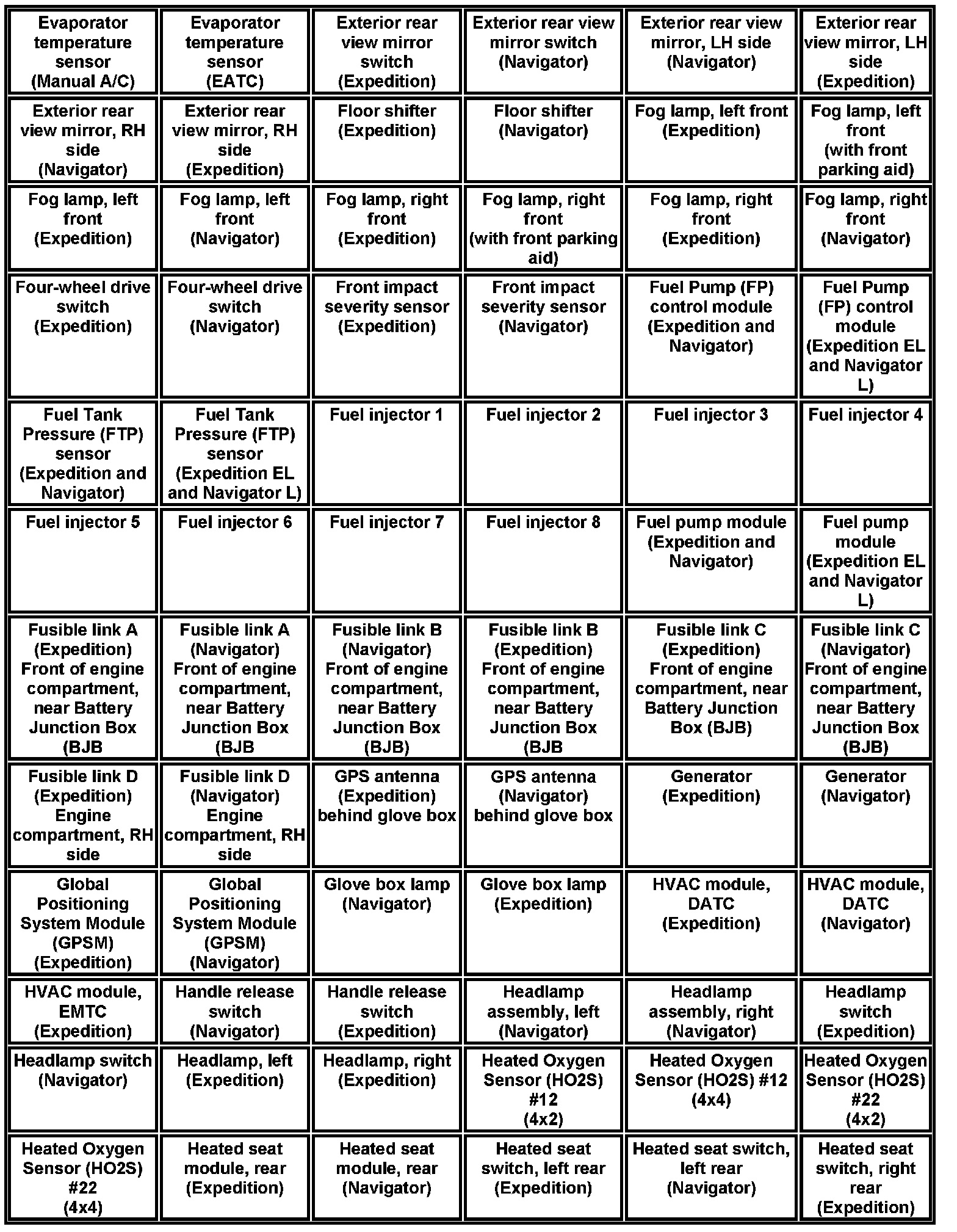 Factory service manual diagram