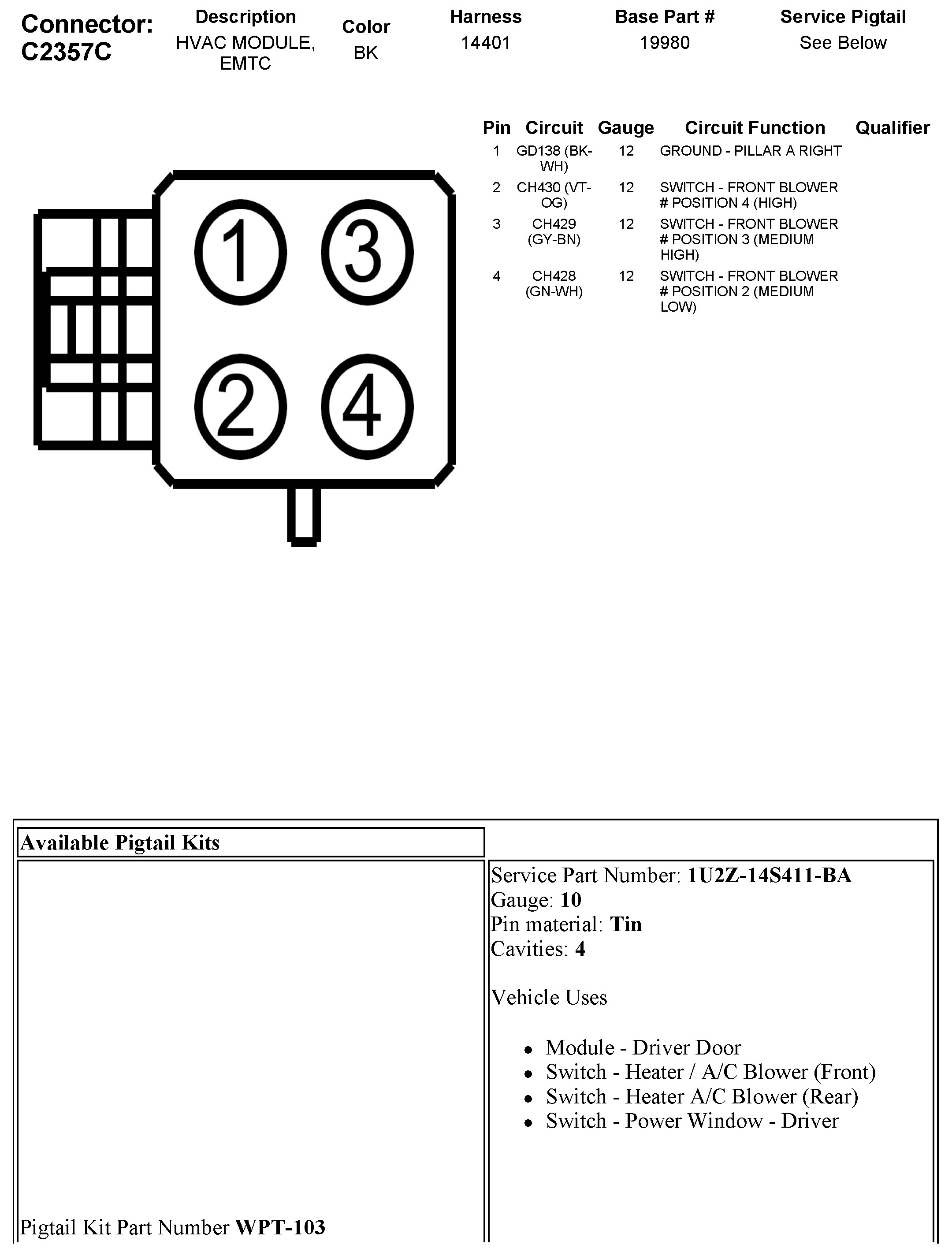 Factory service manual diagram