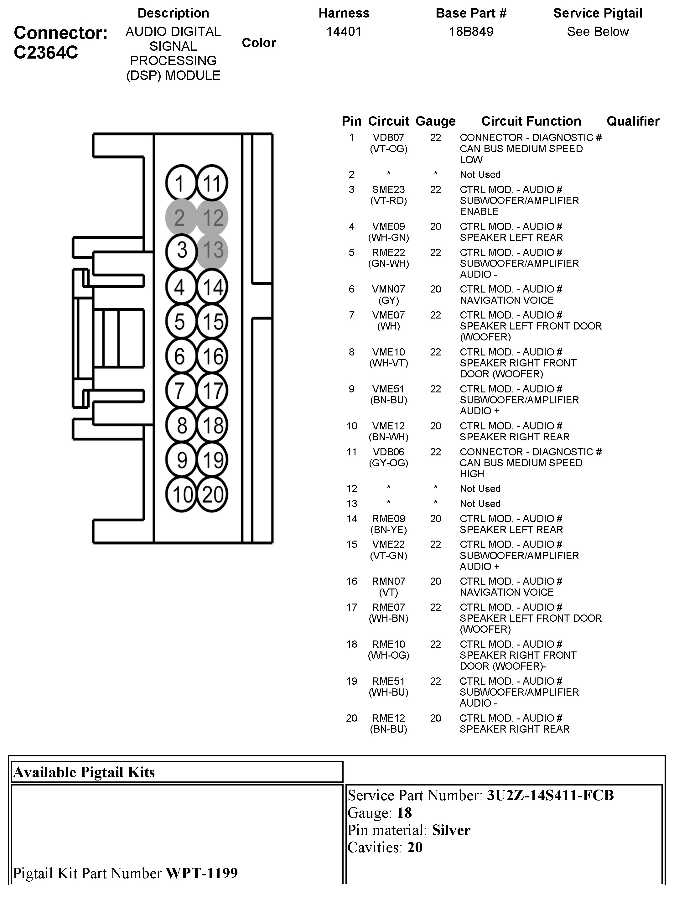 Factory service manual diagram